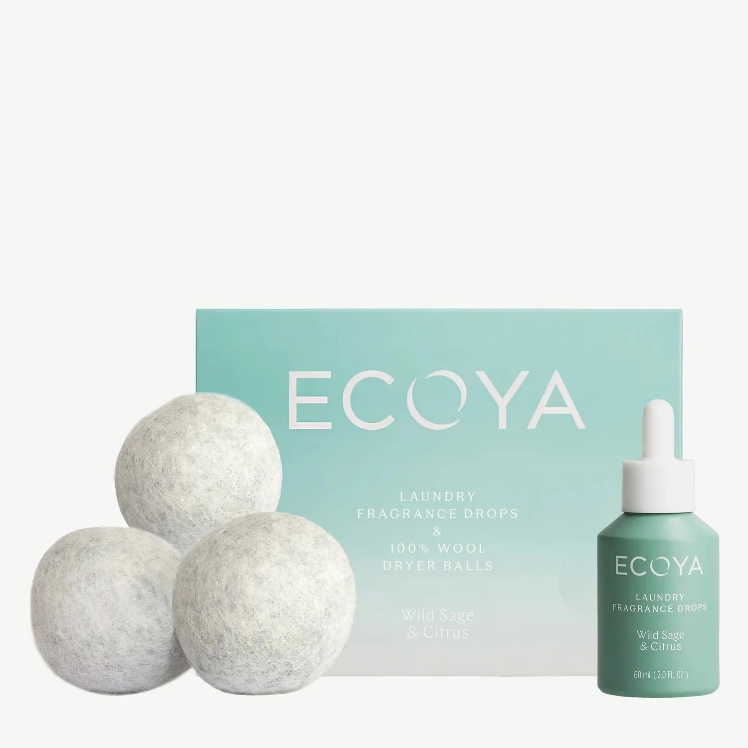 Wild Sage & Citrus Laundry Dryer Ball Set