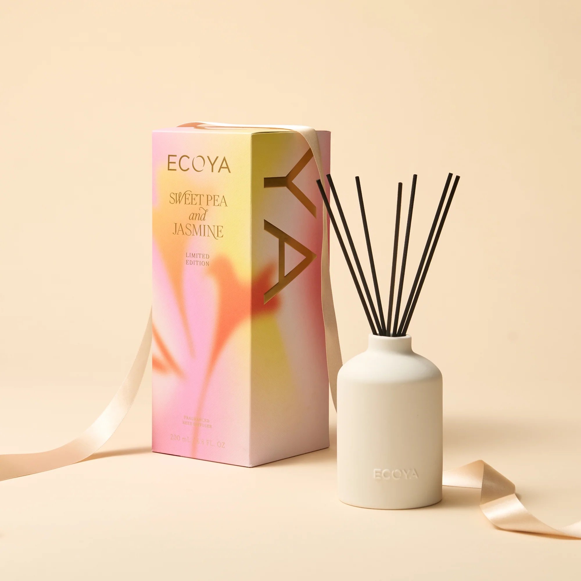Sweet Pea & Jasmine Ceramic Reed Diffuser
