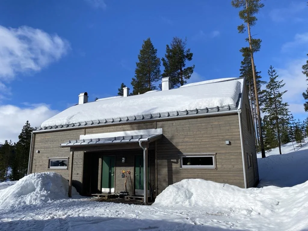 Fjällstuga i ladhusstil