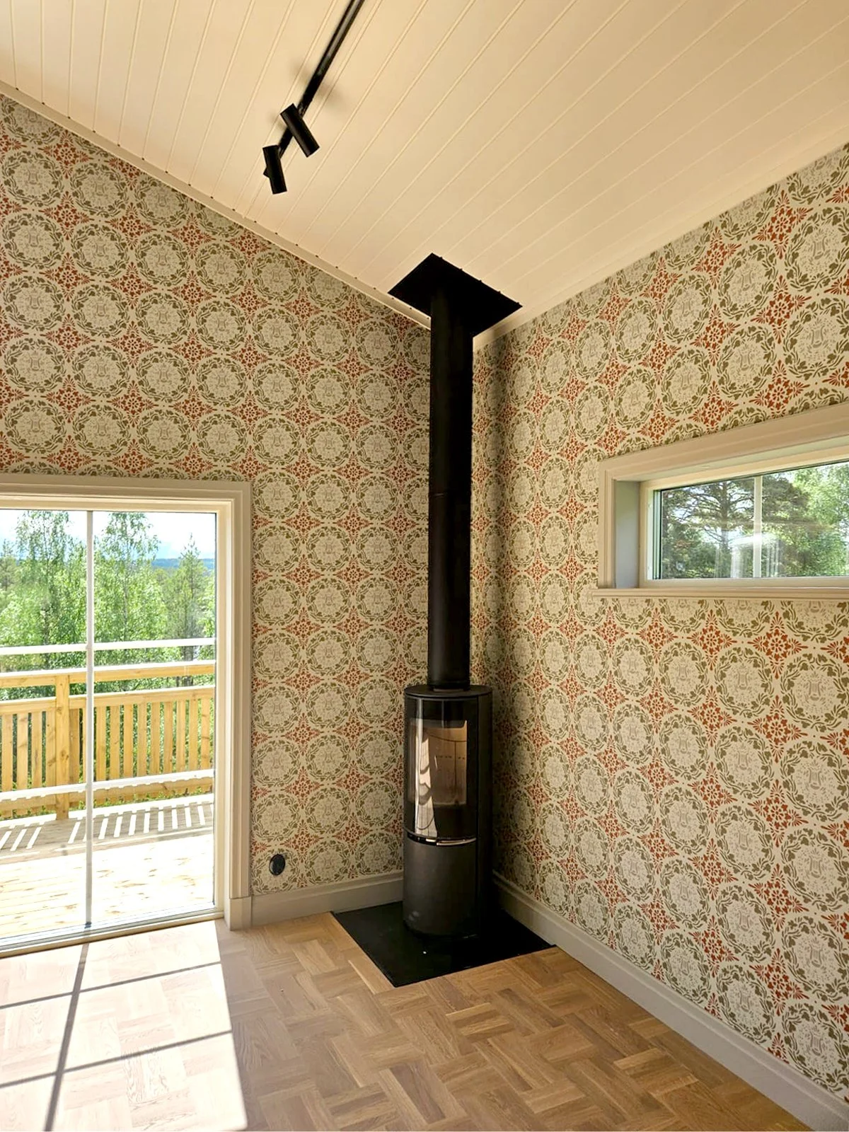 Schablontaperter från Hälsingegård