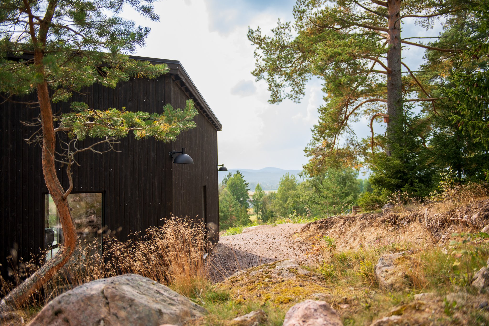 Naturnära bygge i fjällmiljö