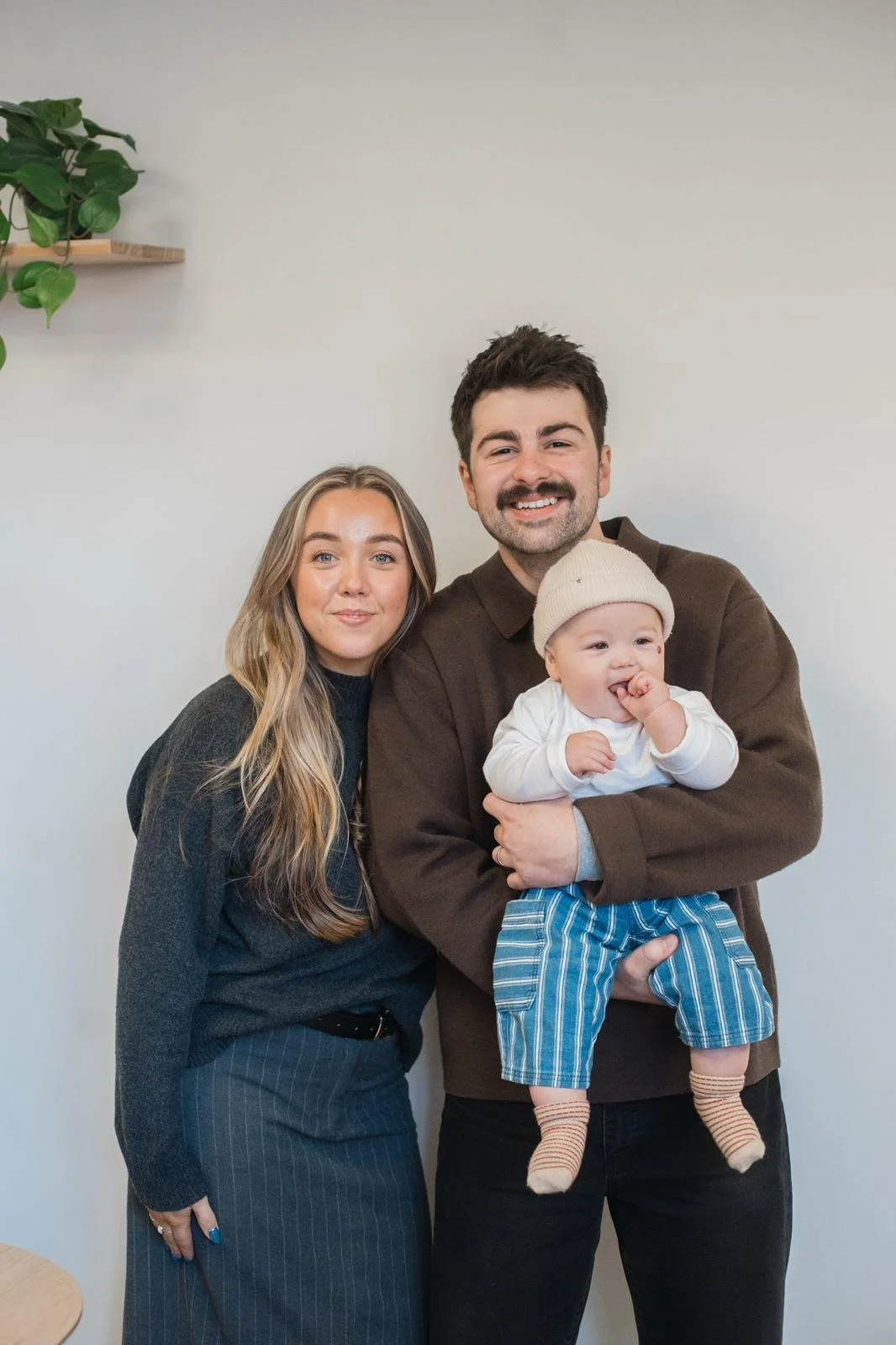Our youth speakers for 2026, Benji and Lauren O'Neill with their baby boy Koa