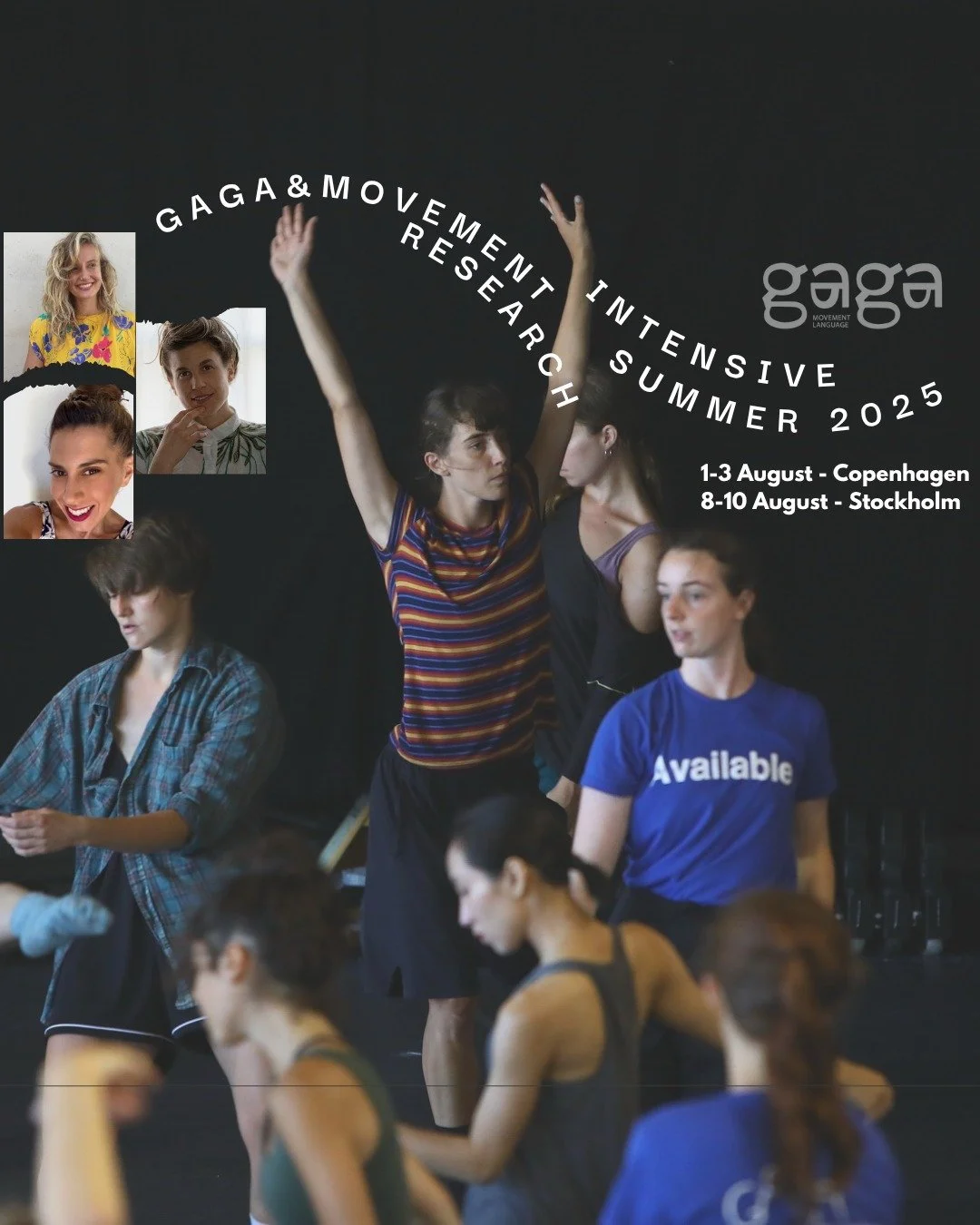 3 Days Intensive Gaga and Movement Research