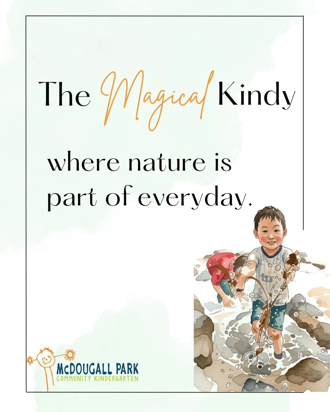 Our little learners thrive when given room to explore. 

Here, some of the best learning happens outside. 

From a magnificent treehouse to Mosey Island to the ever popular creek, the kindy has been purpose built to encourage children to explore and 