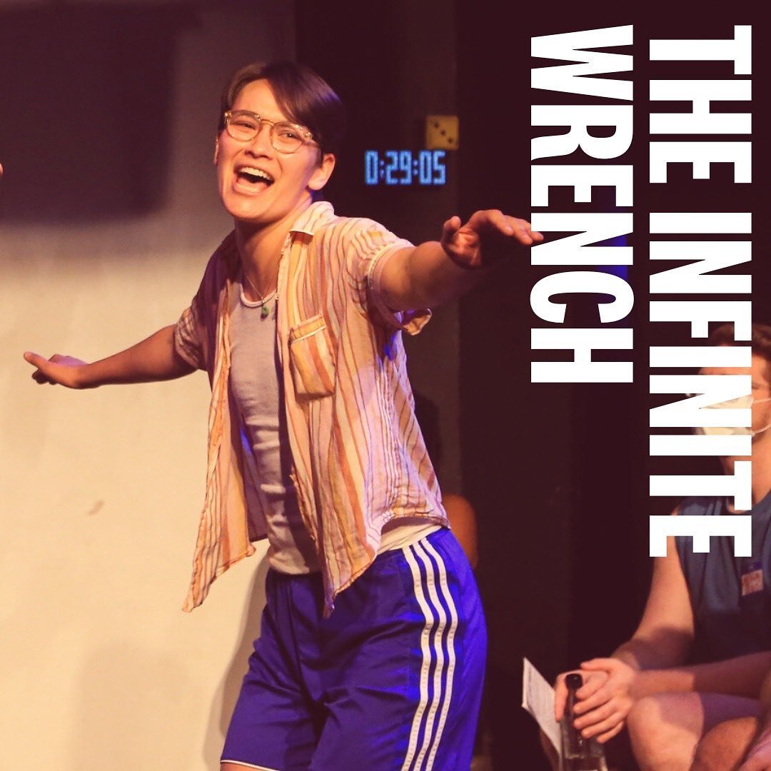 9 never-before-seen plays. 3 Mister Softee trucks. 2 Michaels. 1 XL bean. 60 minutes to do it all. Join us for: THE INFINITE WRENCH!

Featuring @mybodyasleep @katiekaychelena @michaeljohnimprota @yousankmymanship @tuff_____guy @_discojuice + Tech Col