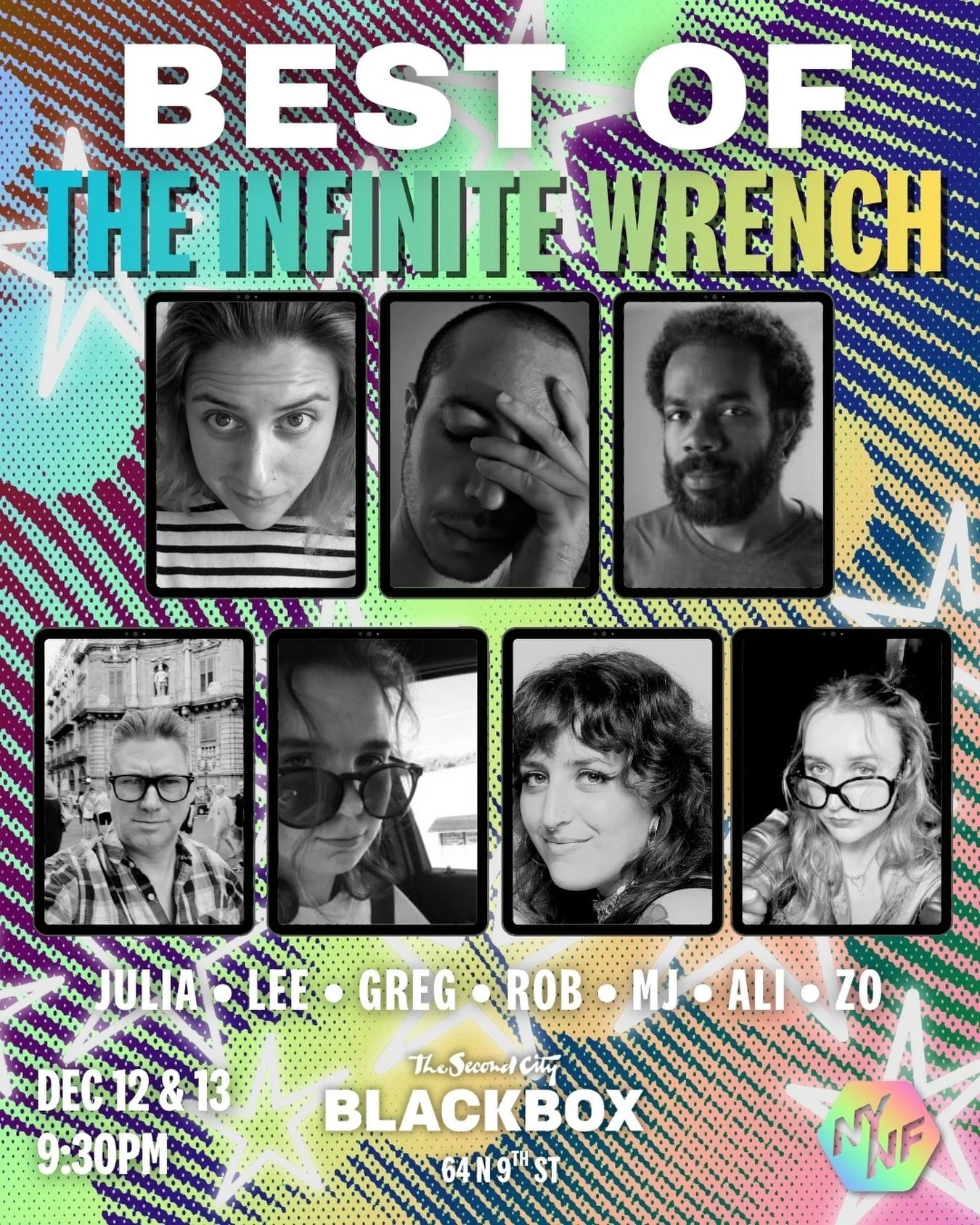 LAST SHOWS of 2025! 🥂 We&rsquo;re bringing back our favorite plays of the year for one last weekend. Join @sirgregolas, @astronautone, @casualperson2, @_discojuice, @a_iluj, and Techs @alessandrazcronin and @butterbirdd for Week 2 of BEST OF!

(Don&