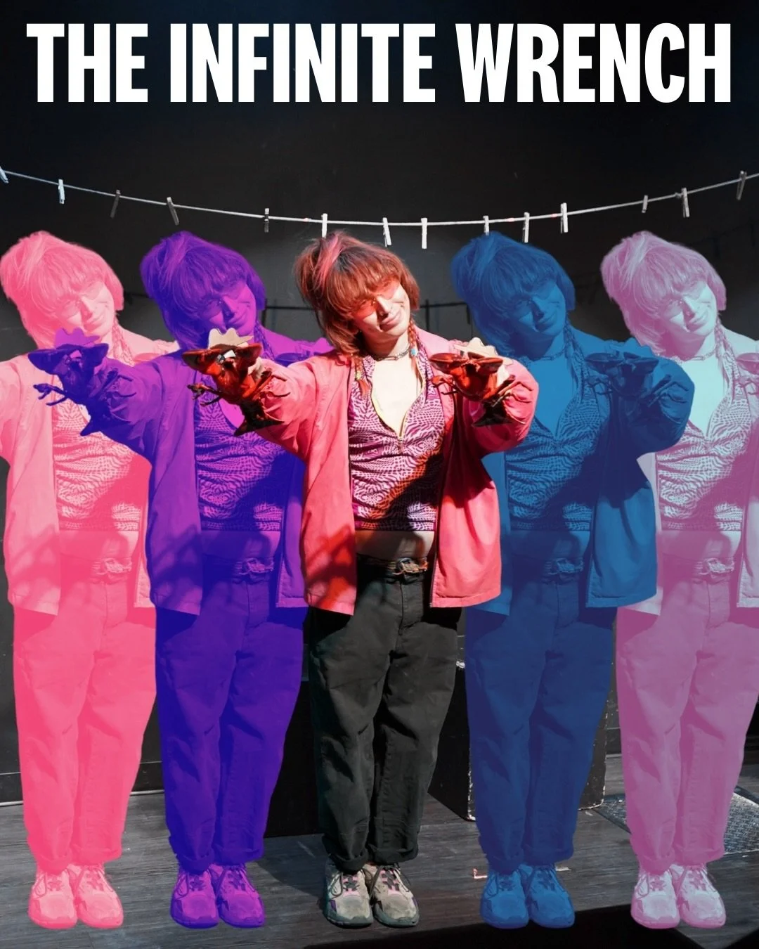 THIS WEEKEND: Slime kiss. Polyhamory. Luigi at the trampoline park. Snow pee. It&rsquo;s THE INFINITE WRENCH, featuring @chan_infj, @robin.virginie, @val___ramz, Mike Manship, and Tech @iammarinora this Friday and Saturday at @secondcitynyc!

🗓️ WHE