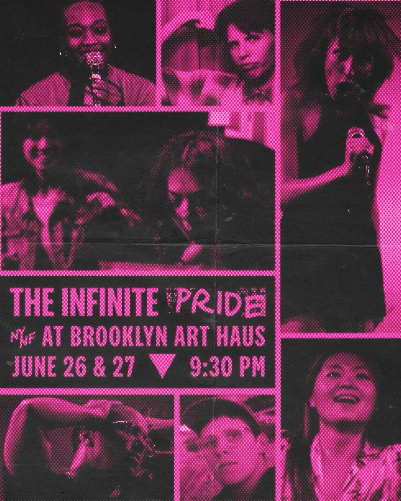 ATTENTION DIVAS 🗣️ Tickets are on sale now for THE INFINITE PRIDE, our annual Pride celebration and hottest-selling show, hosted this year at @BK_ArtHaus!

30 queer plays, 60 straight minutes, 1 weekend only. Featuring @z.anna.02, @its_carter_belove