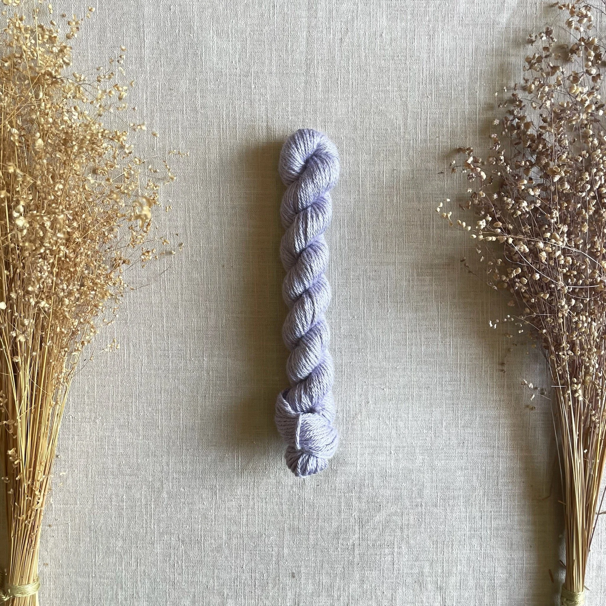 Lavender Mini Skein • Merino Silk DK (SW)