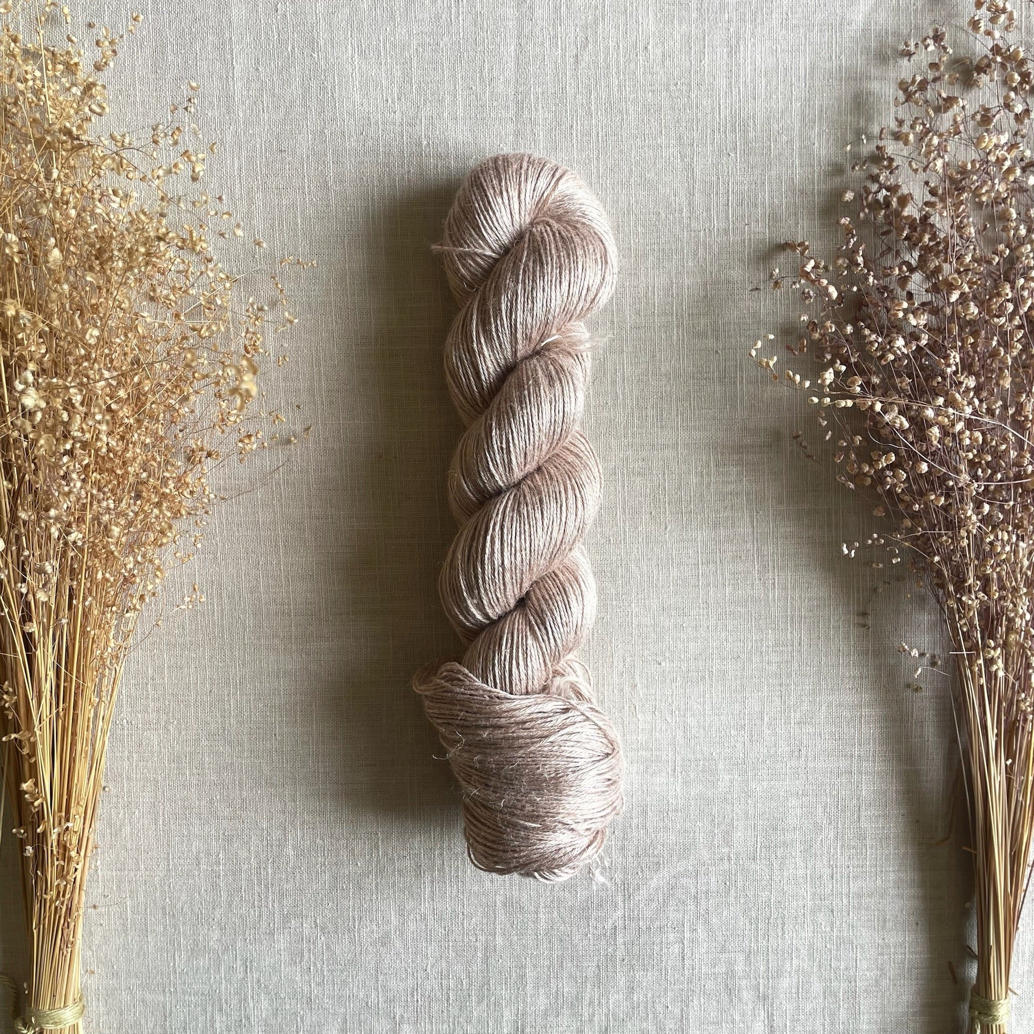 NEW • Rose Ash • Linen/Bamboo Fingering (NSW)