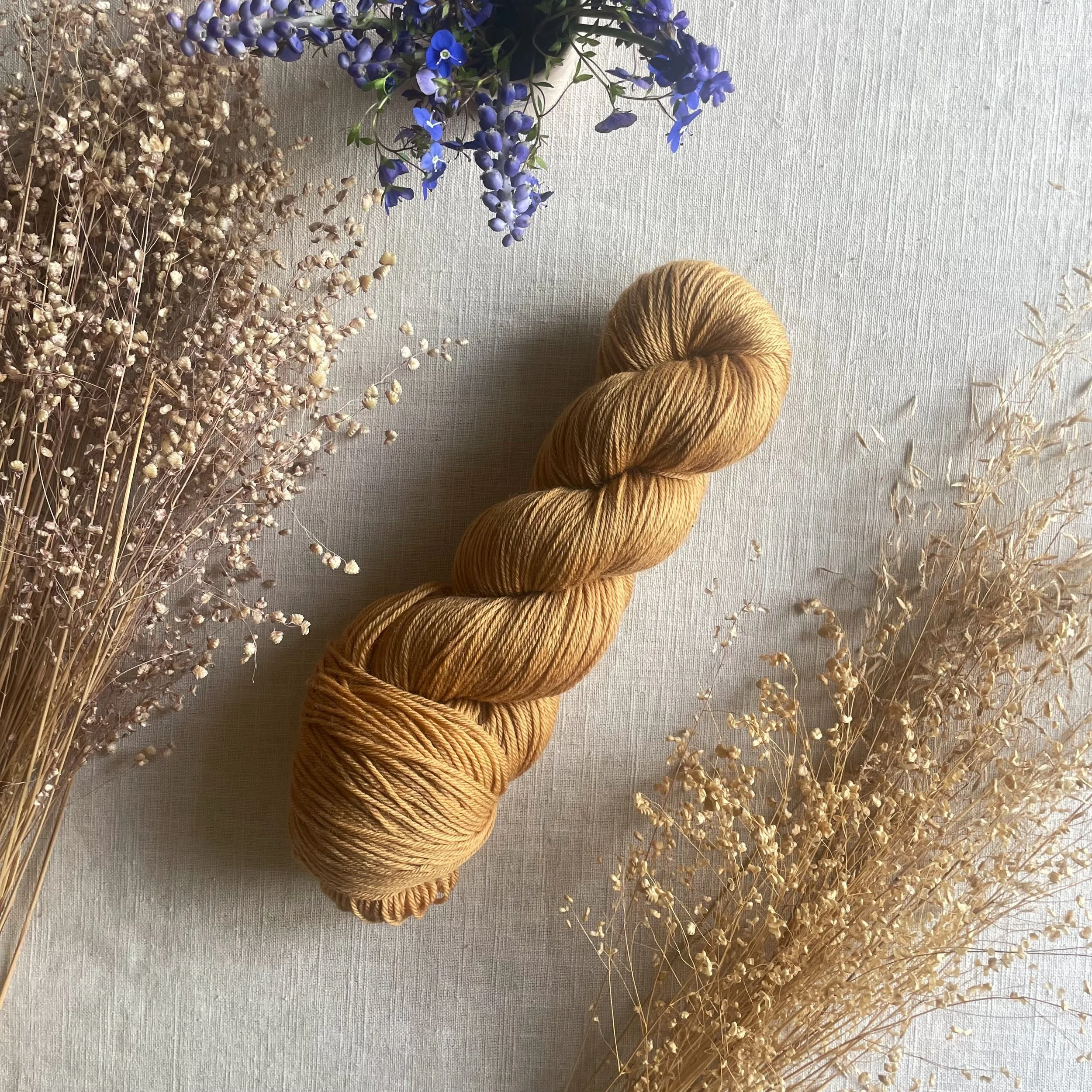 Bergamot Sunrise- Merino Fingering Weight