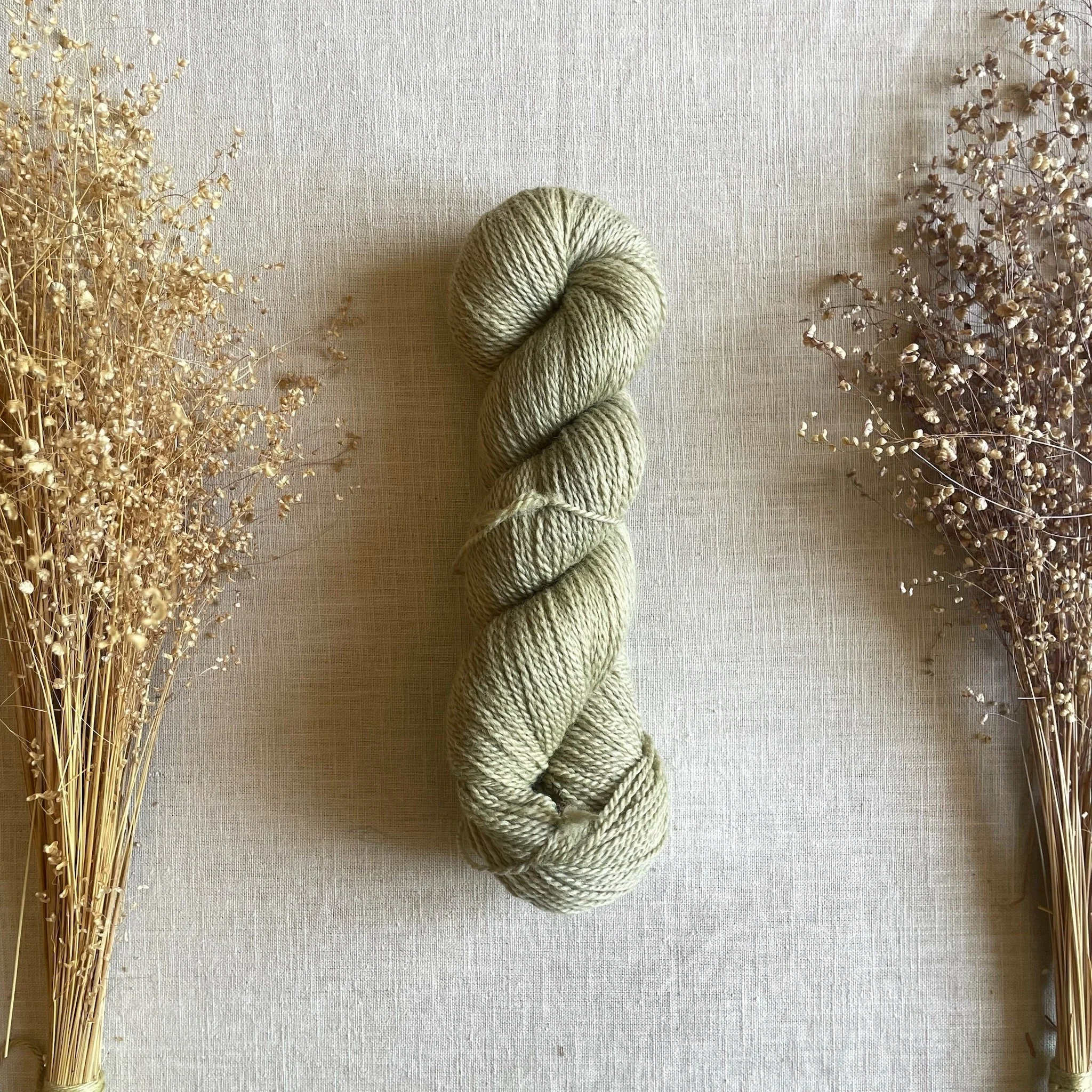 Pale Sage • Organic Merino Fingering (NSW)