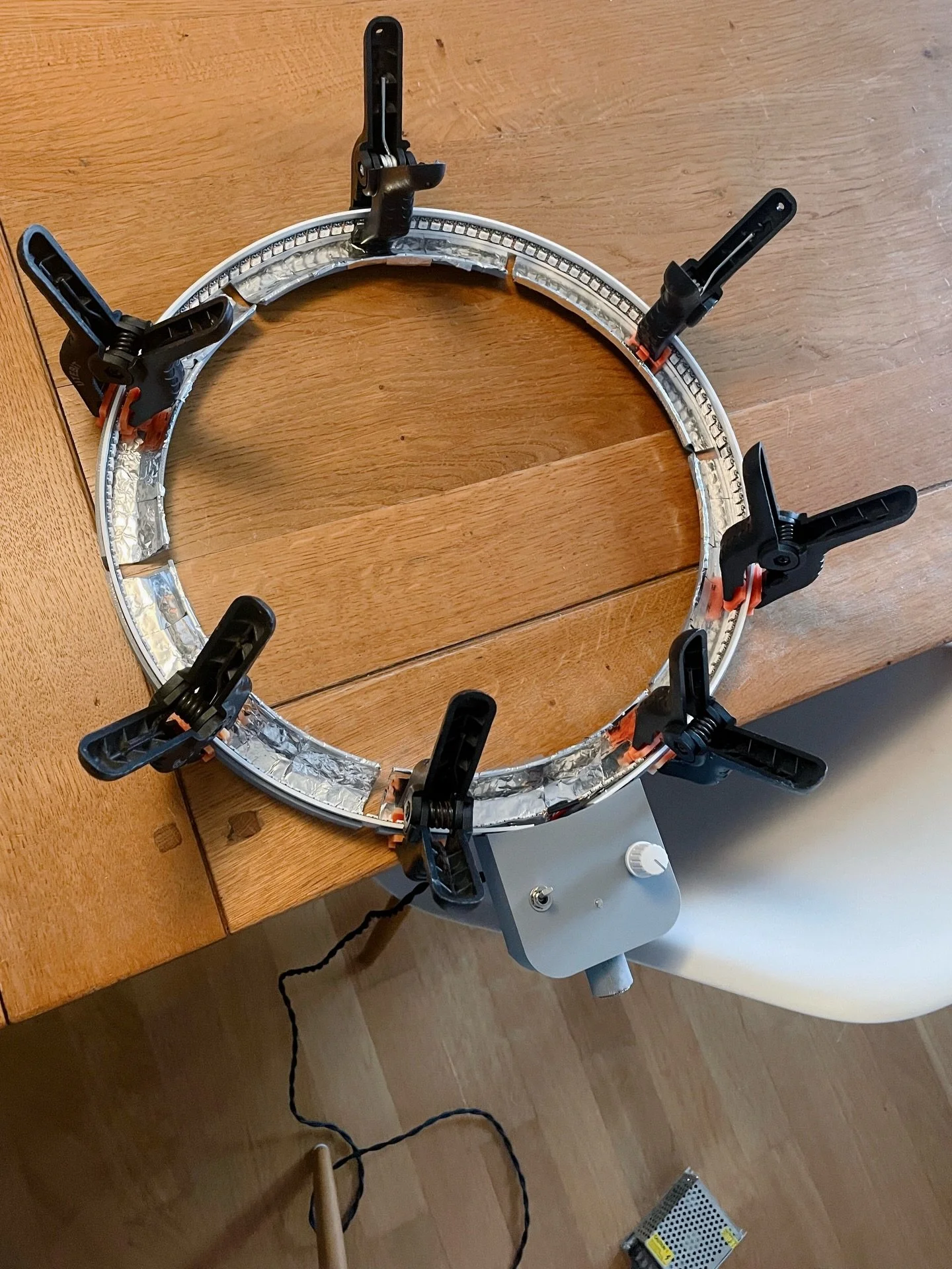 DIY ringlight done @seeedstudio