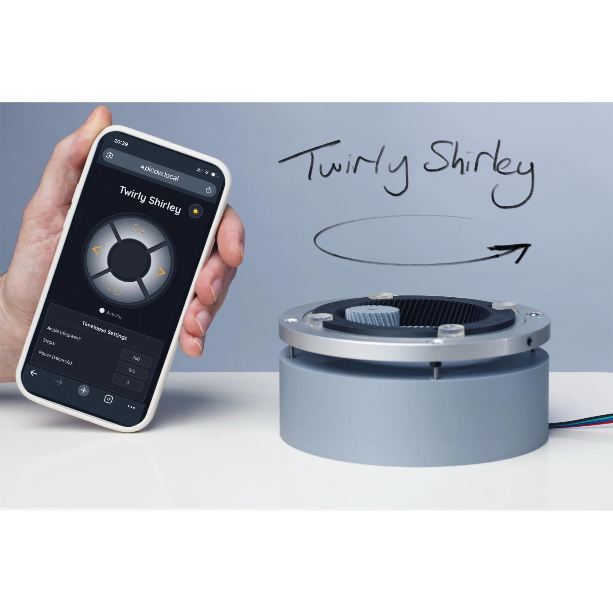 Turntable Reboot : Lazy Susan becomes Twirly Shirley