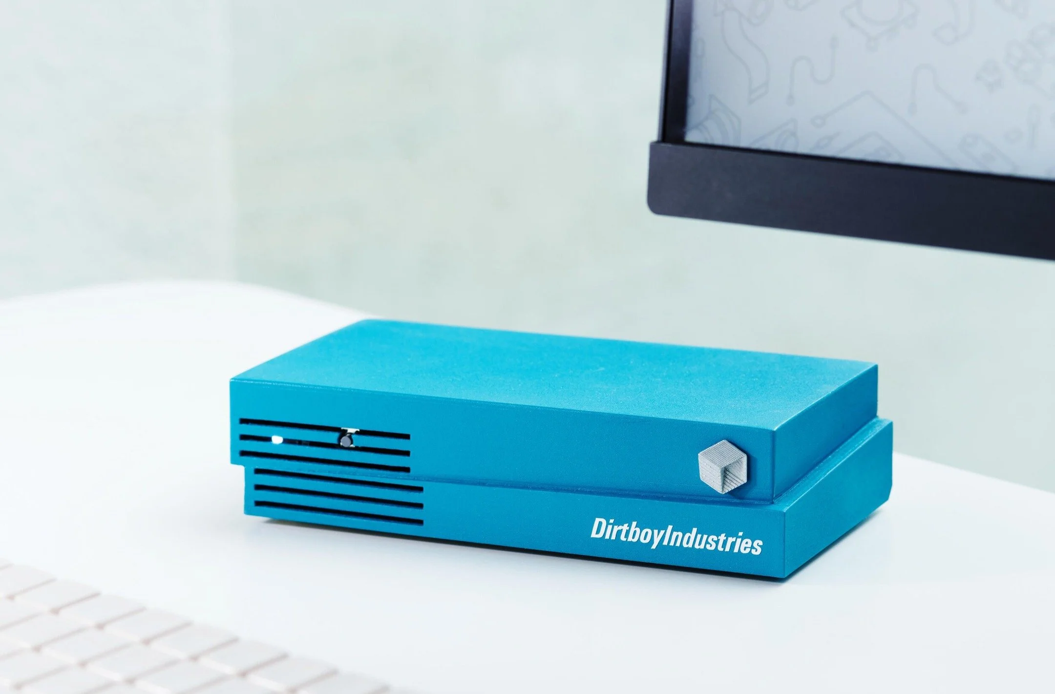 The DBI Pi. A desktop computer that doesn't go in the bin when the hardware gets old. You just swap the brain and keep all the good bits (keyboard included) 

ASA printed case, Raspberry Pi Compute Module, built-in speakers, and a startup sound that 