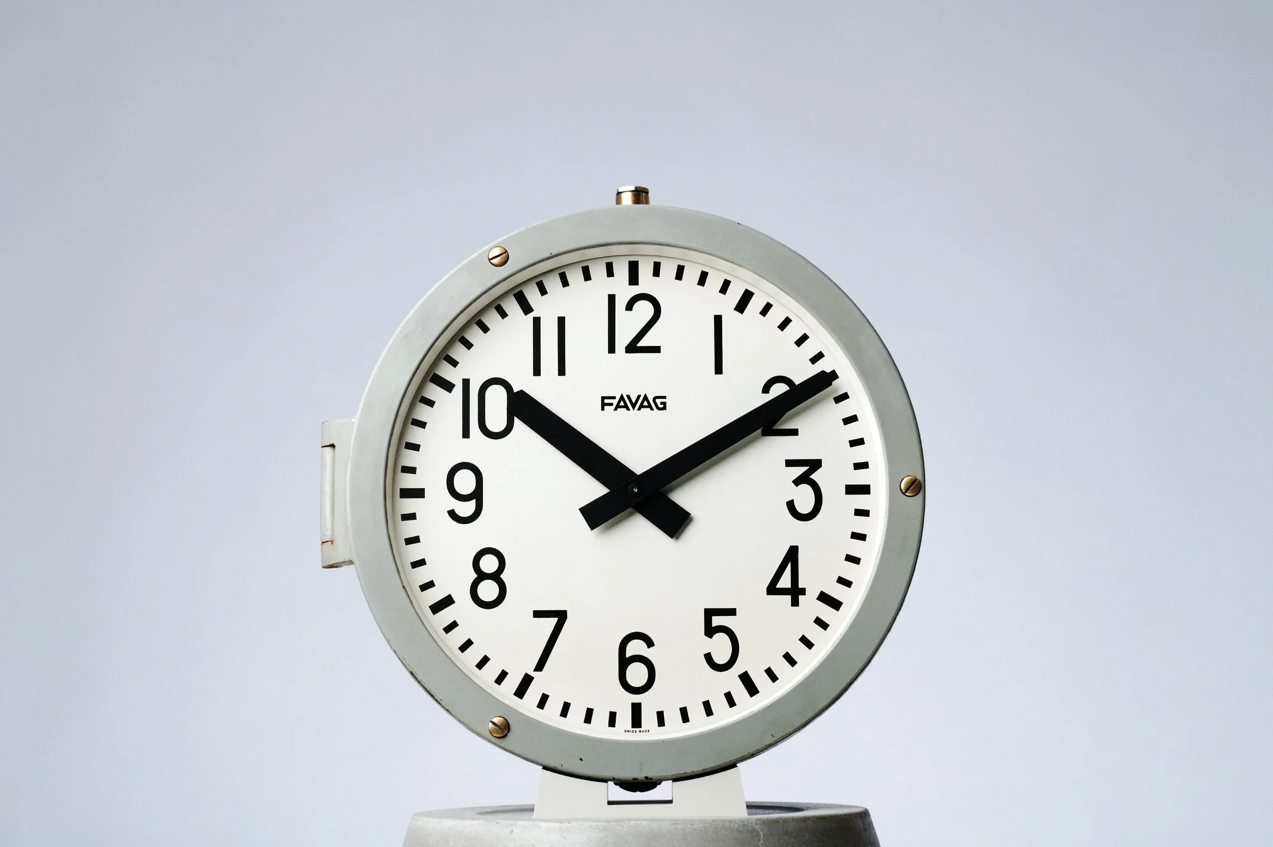 Swiss Favag Clock - mid 1900s
