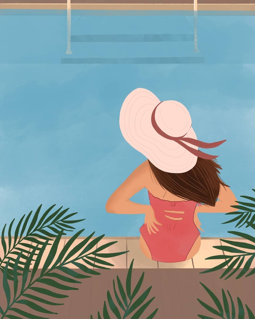 ...... I wish I was at the beach right now! I can't wait for summer, its colors and carefreeness! And you?

 #summerillustration #illustration  #summertalihilty #art #summer  #summervibes #illustrationwork  #artwork  #fineart  #illustratorsoninstagra