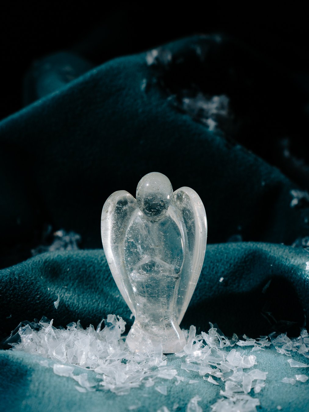 kivikauppa, seraphine, vuorikristalli, enkeli, talvi