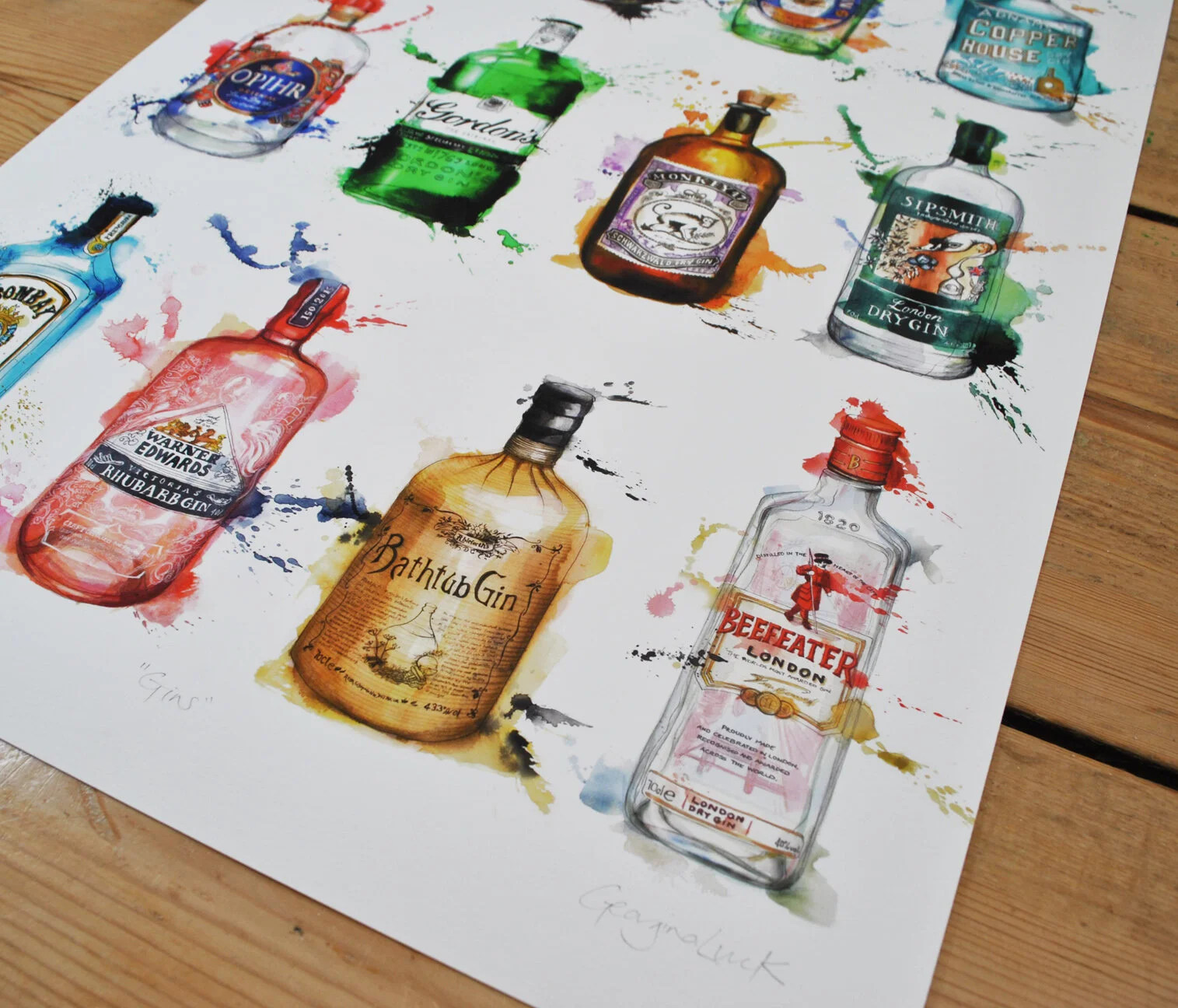 gin tunbridge wells artist