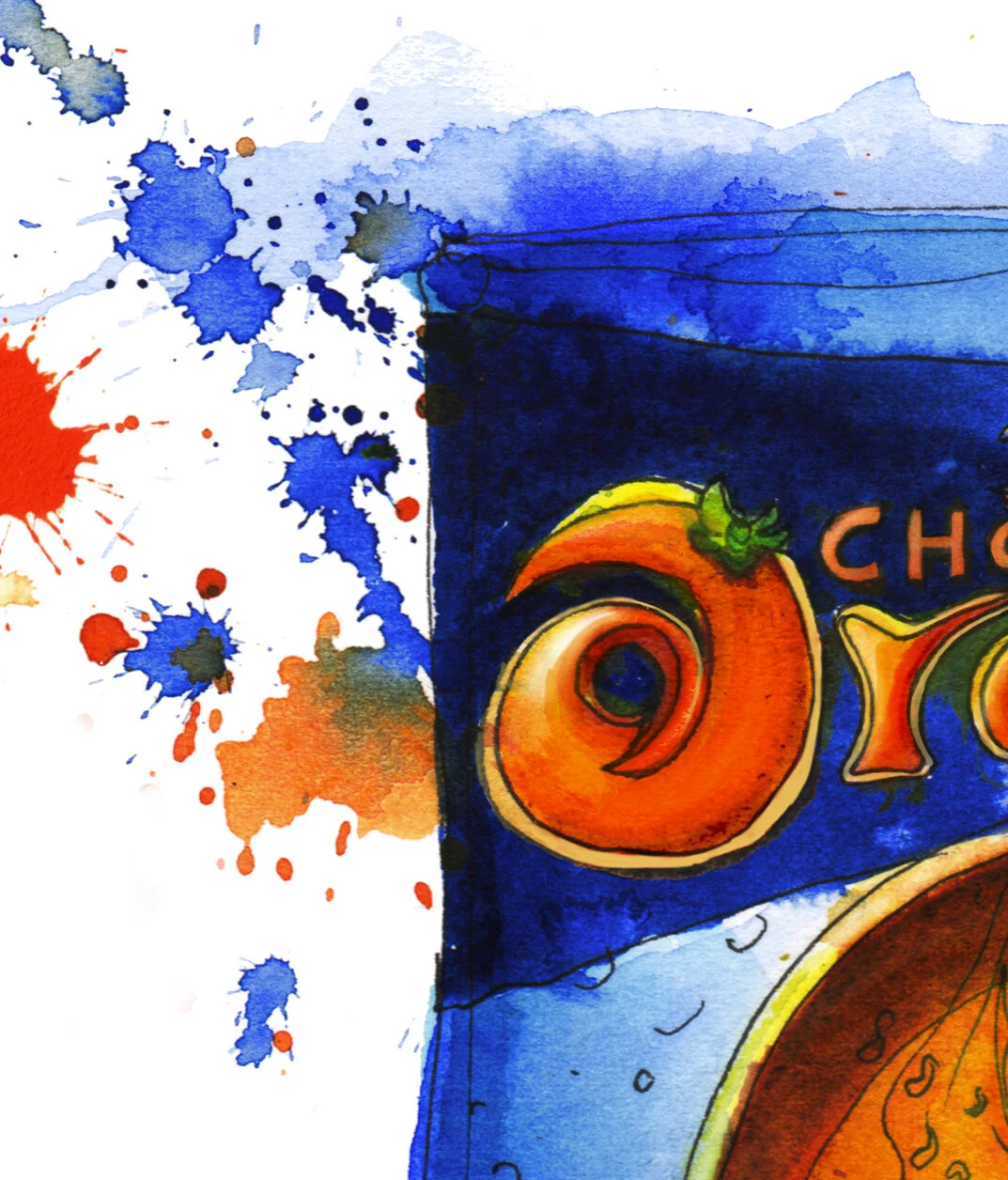 chocolate gifts art poster to frame