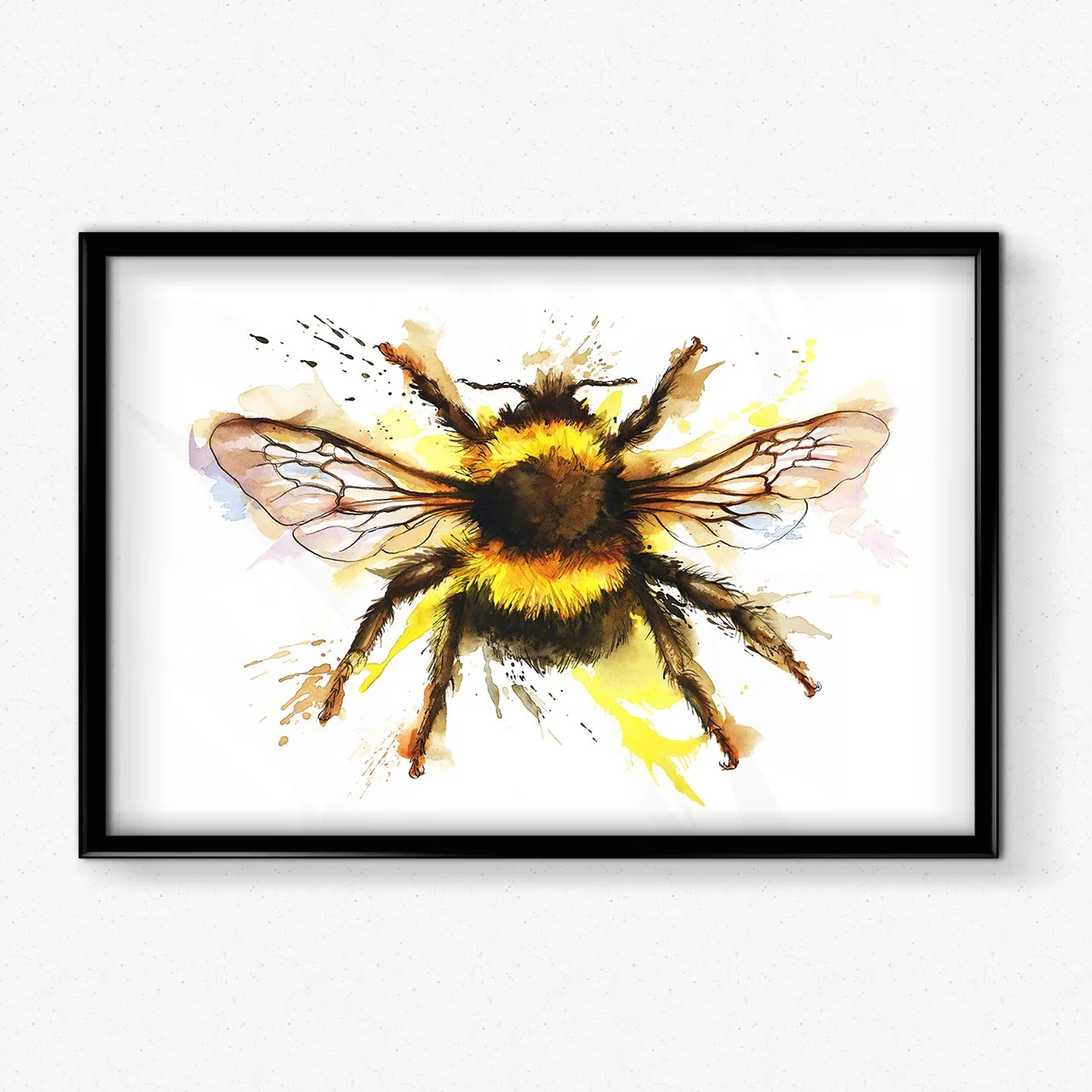 framed art poster gift natural history insect