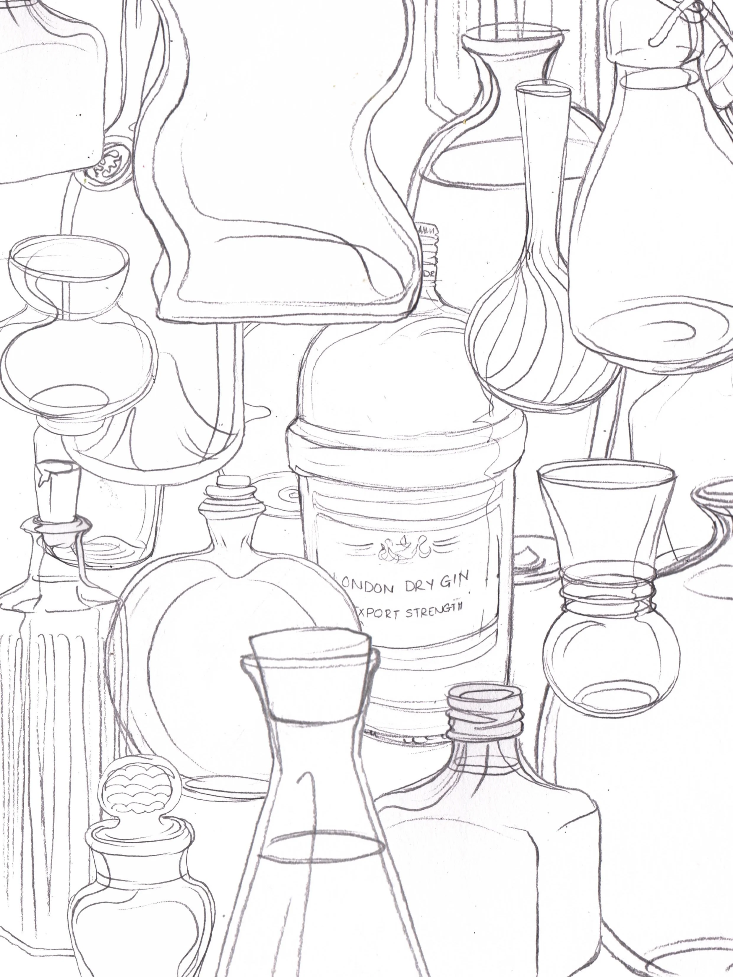 Really enjoyed sketching up these quick ideas for a project on The Secret Life of Charles Tanqueray 💚🌿

#ginillustration #ginconcepts #freelanceillustrator #packagingillustration #spiritsbranding