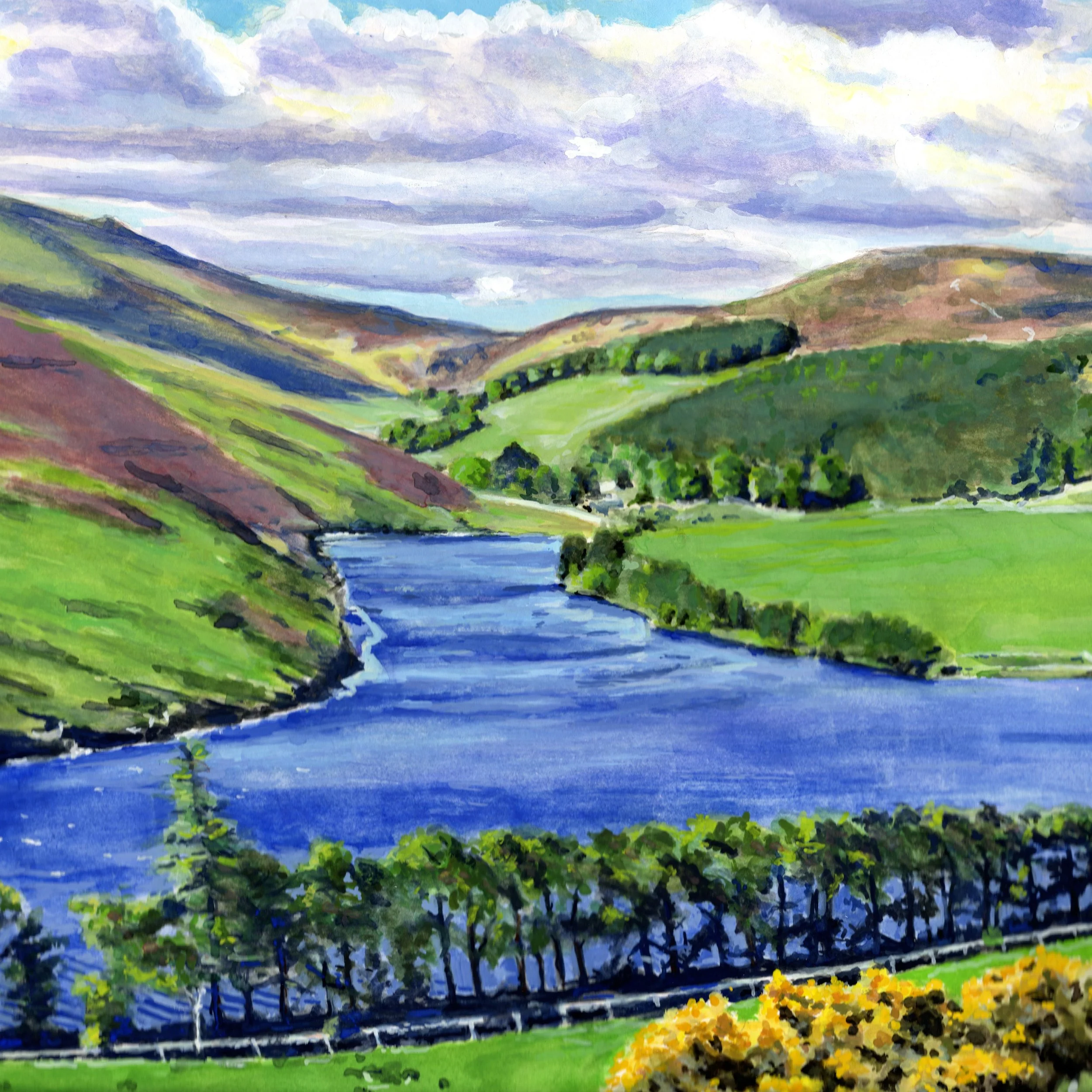 Glencorse reservoir - Pentlands