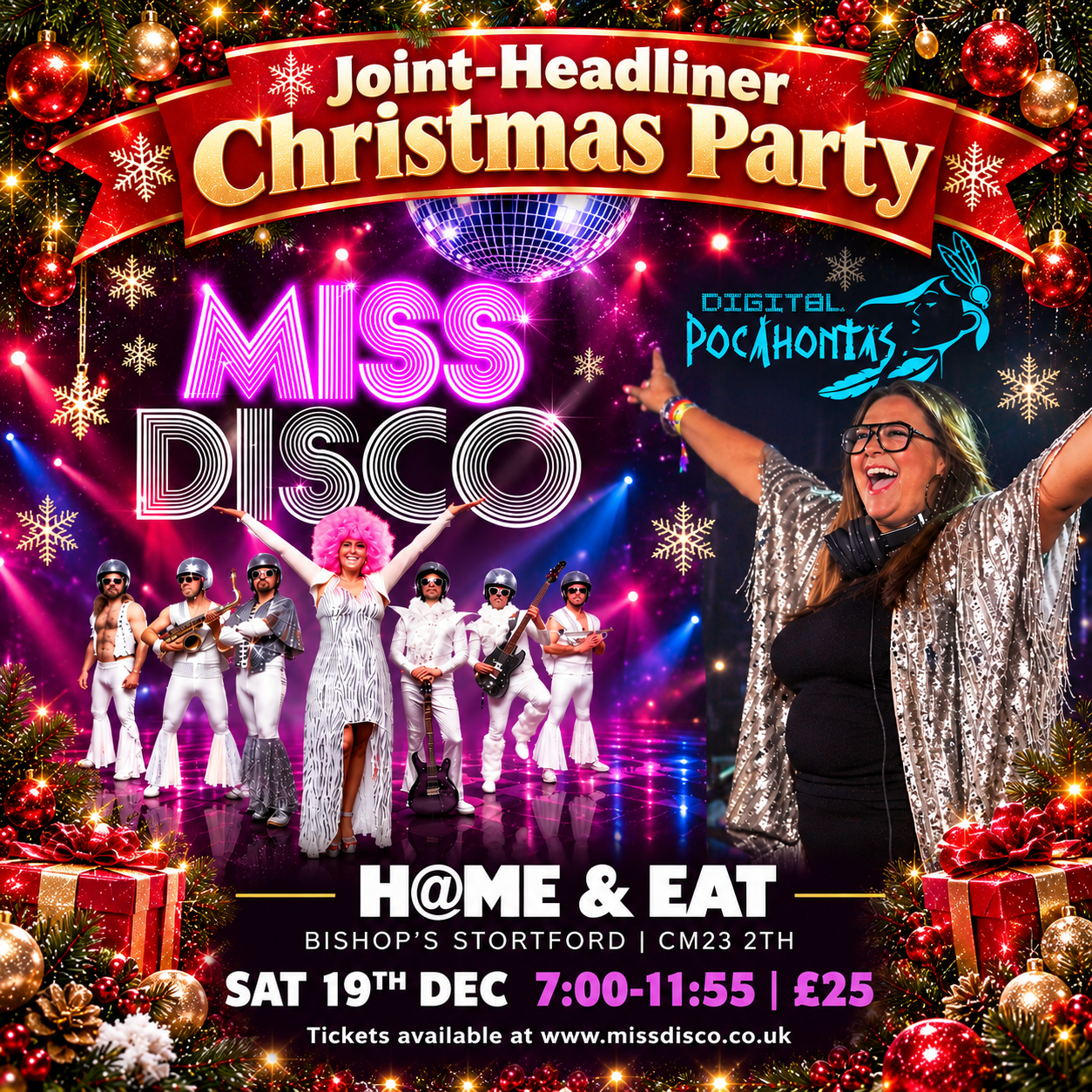 Miss Disco Christmas Party