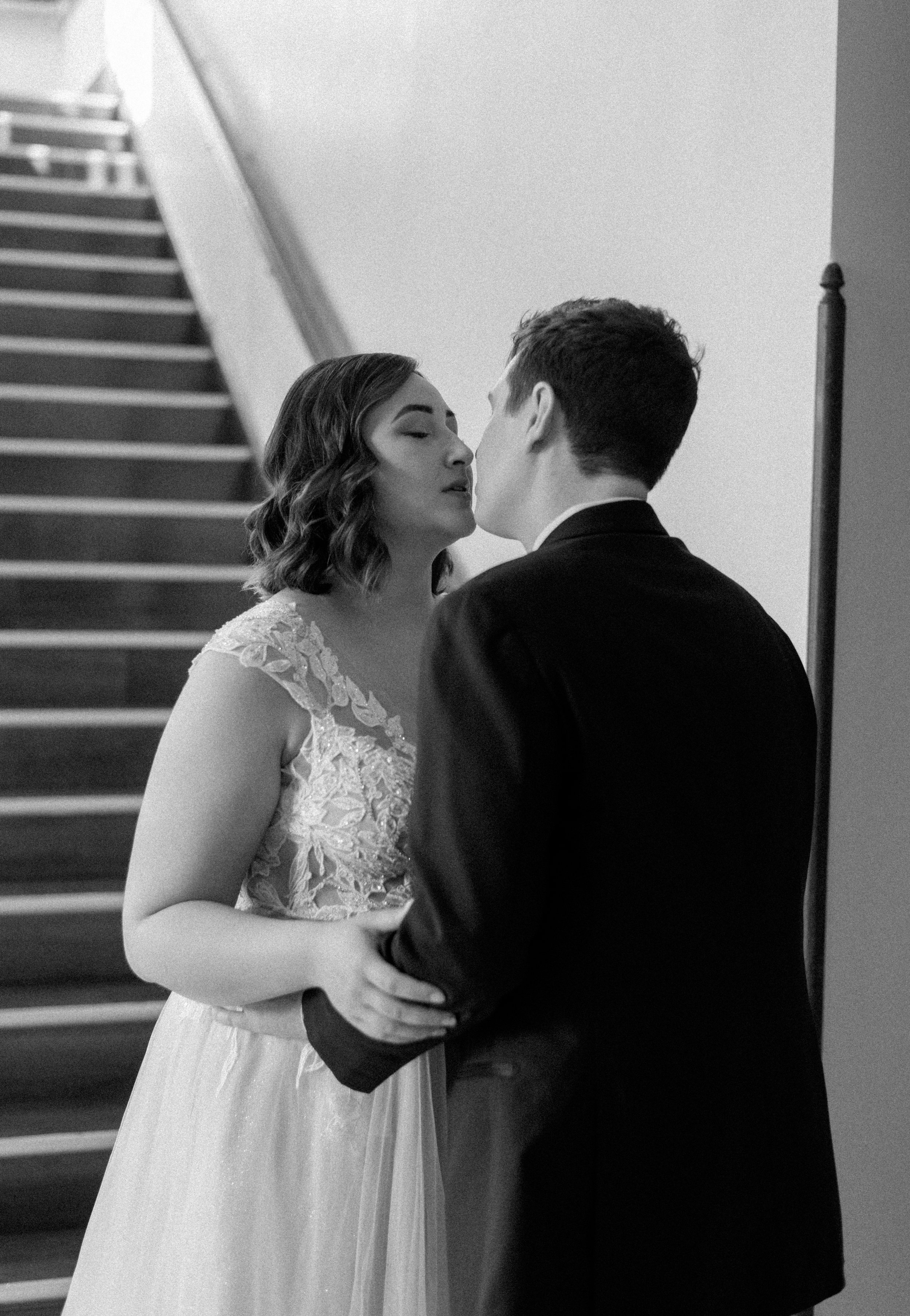Bride and Groom Romatic