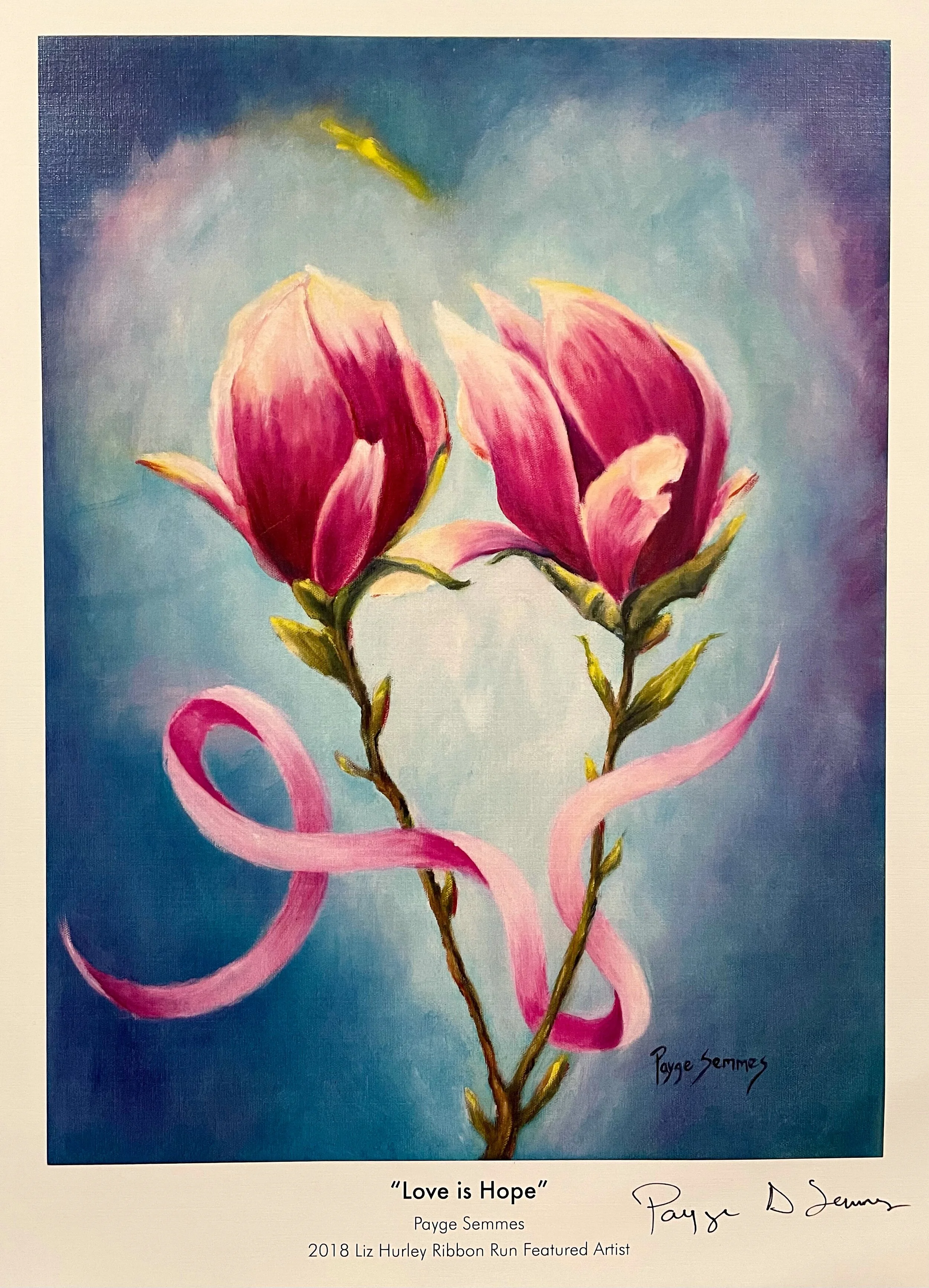 Liz Hurly Ribbon Run—Featured Artist, Huntsville, Alabama