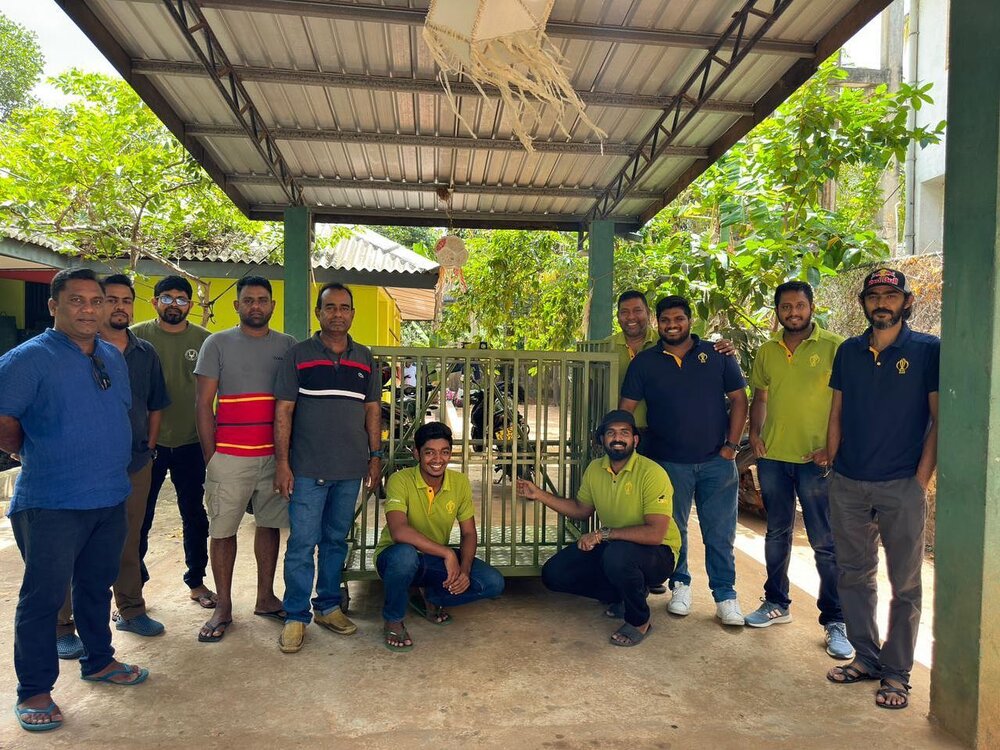 Adjustable Animal Treatment Cage for DWC Health Management Division, Pandulagama, Anuradapura 
1st Phase of the &ldquo;WPL 2023&rdquo; project (Wild Sri Lanka &amp; CWPC)

@raveendra_siriwardene @pasan_senevirathne_photography @tharindu.sendanayake @