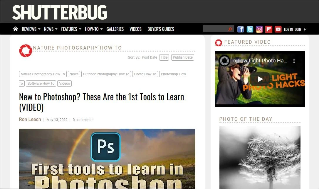 20 Top Nature, Wildlife & Macro Photography Sites for Every Skill Level ...