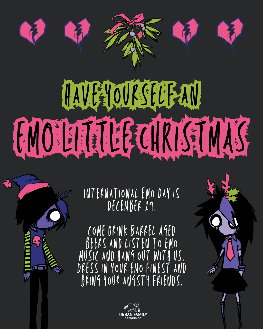 Emo Night at Urban Family Brewing