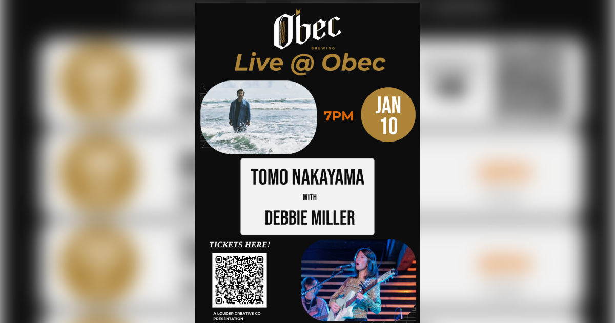 Tomo Nakayama with Debbie Miller