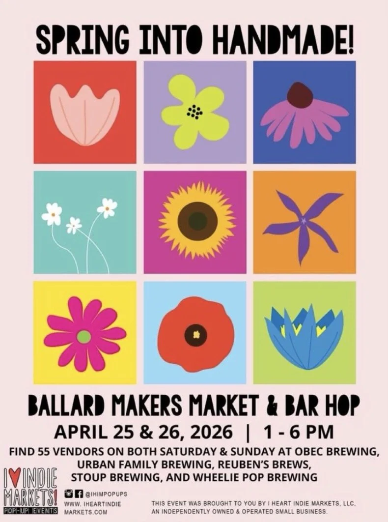 Ballard Makers Market &amp; Bar Hop 