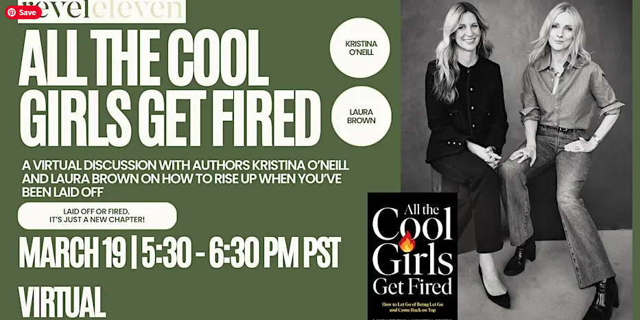 All the Cool Girls Get Fired: Author Talk