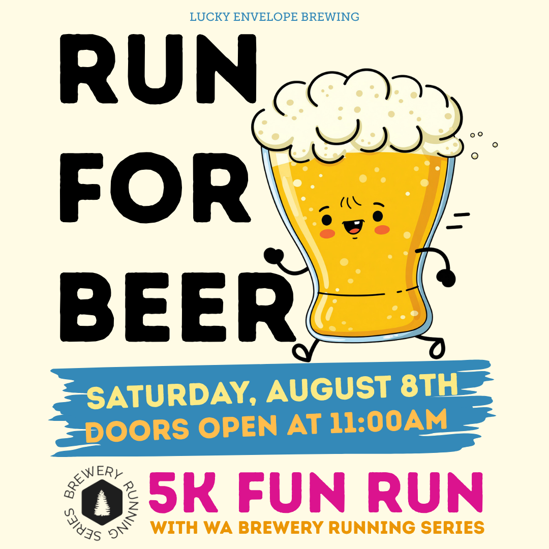 Run for Beer at Lucky Envelope Brewing