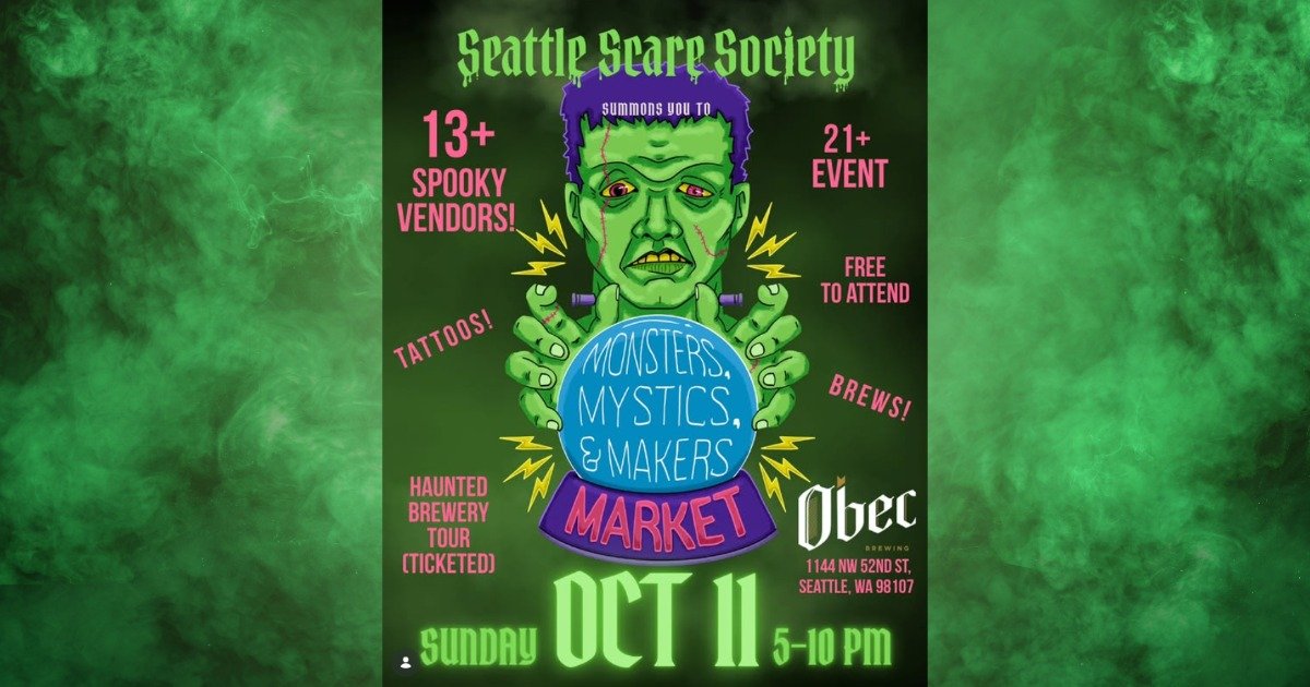 Monsters, mystics, and Makers Market