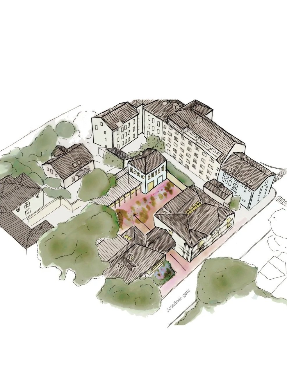 Hederlig omtale i konkurransen om Arkitektenes hus