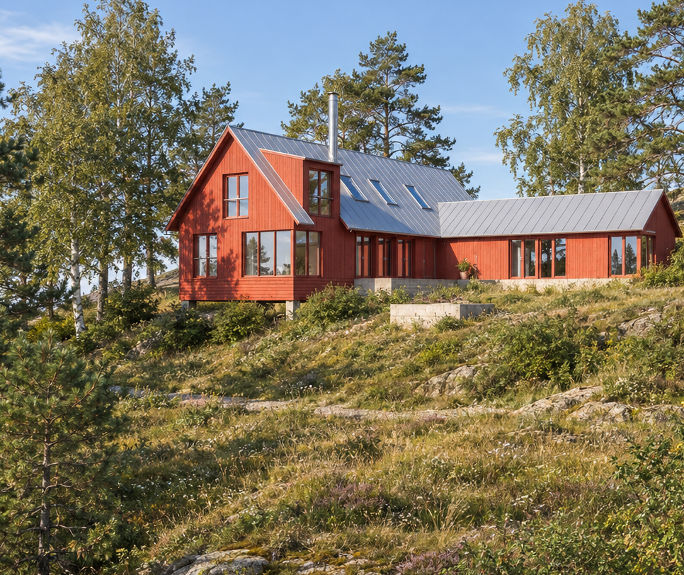 Rødt hus
