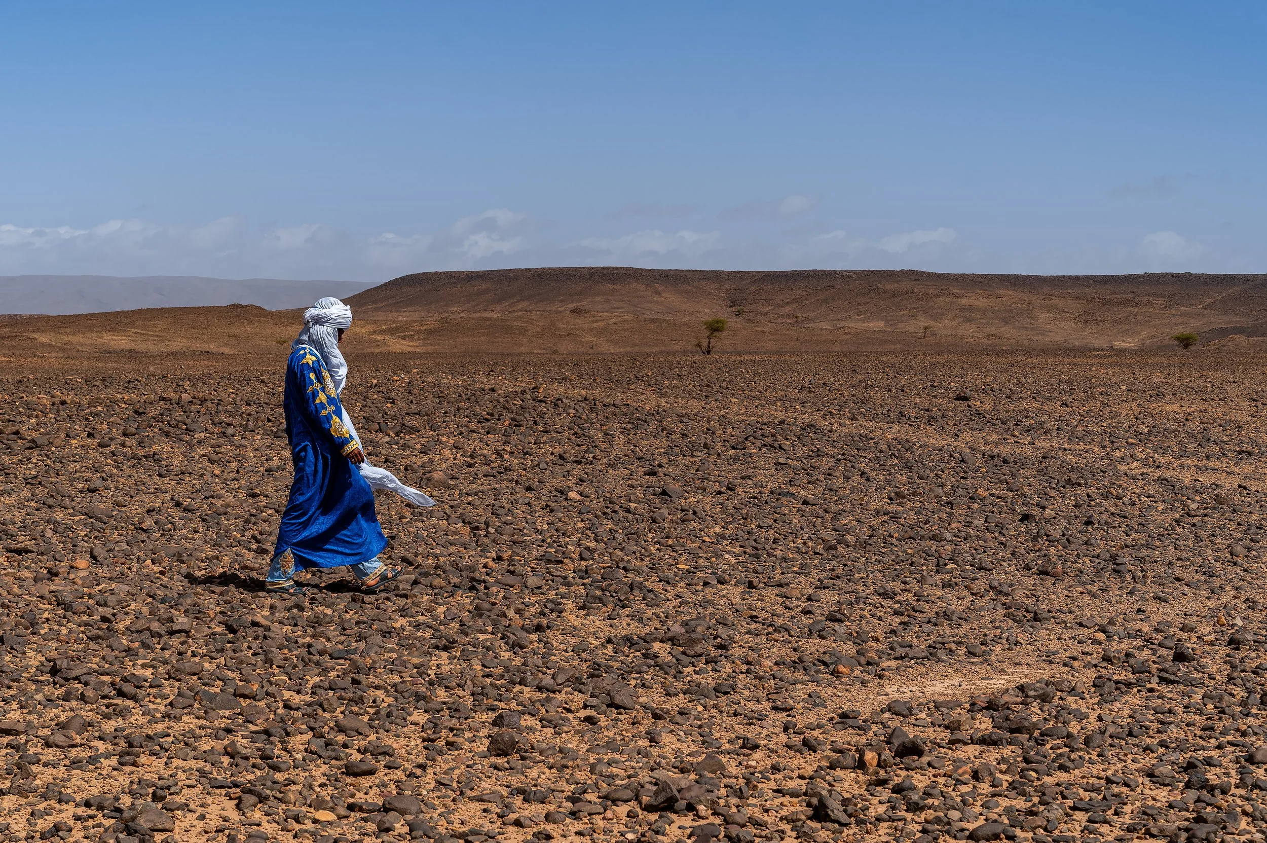 Brahim our Sahrawi guide