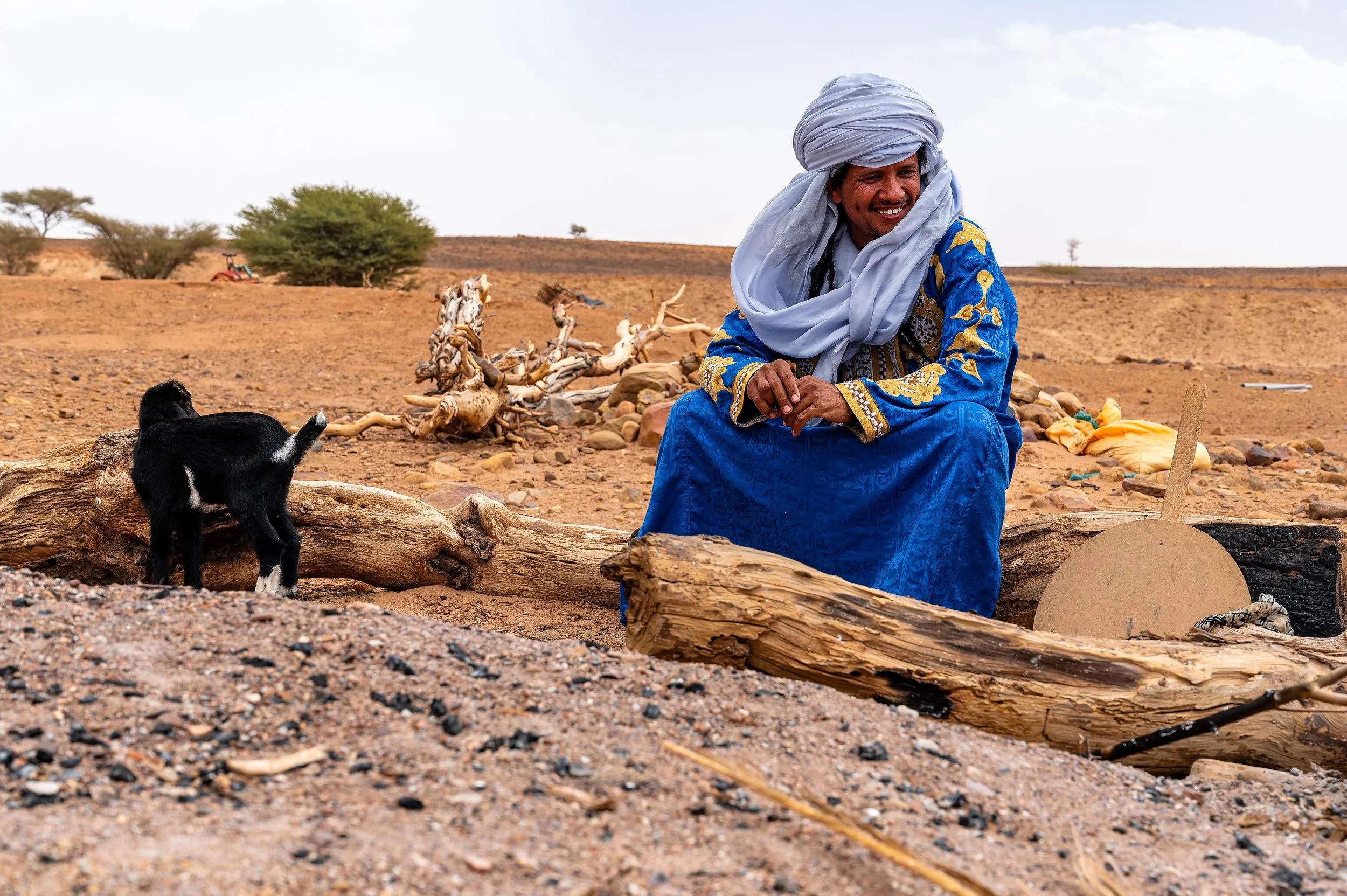 Brahim our Sahrawi guide