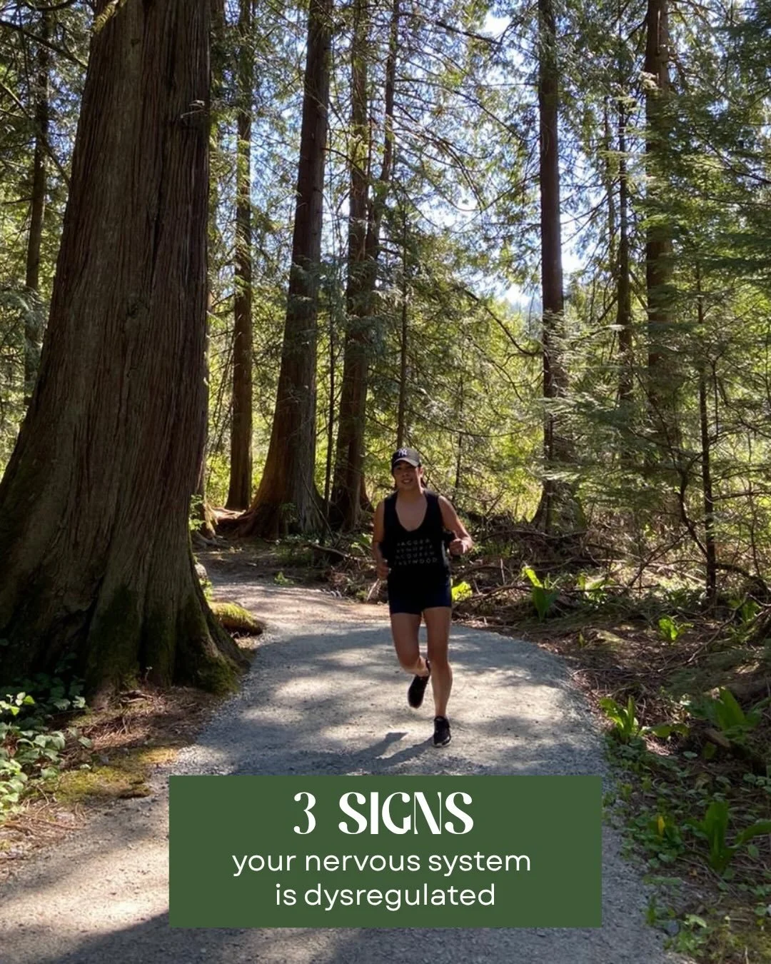 3 signs your nervous system is dysregulated.

None of these are character flaws. They&rsquo;re signals. Your nervous system is communicating &mdash; and once you know what to listen for, you can start to respond instead of react. 

Which of these res