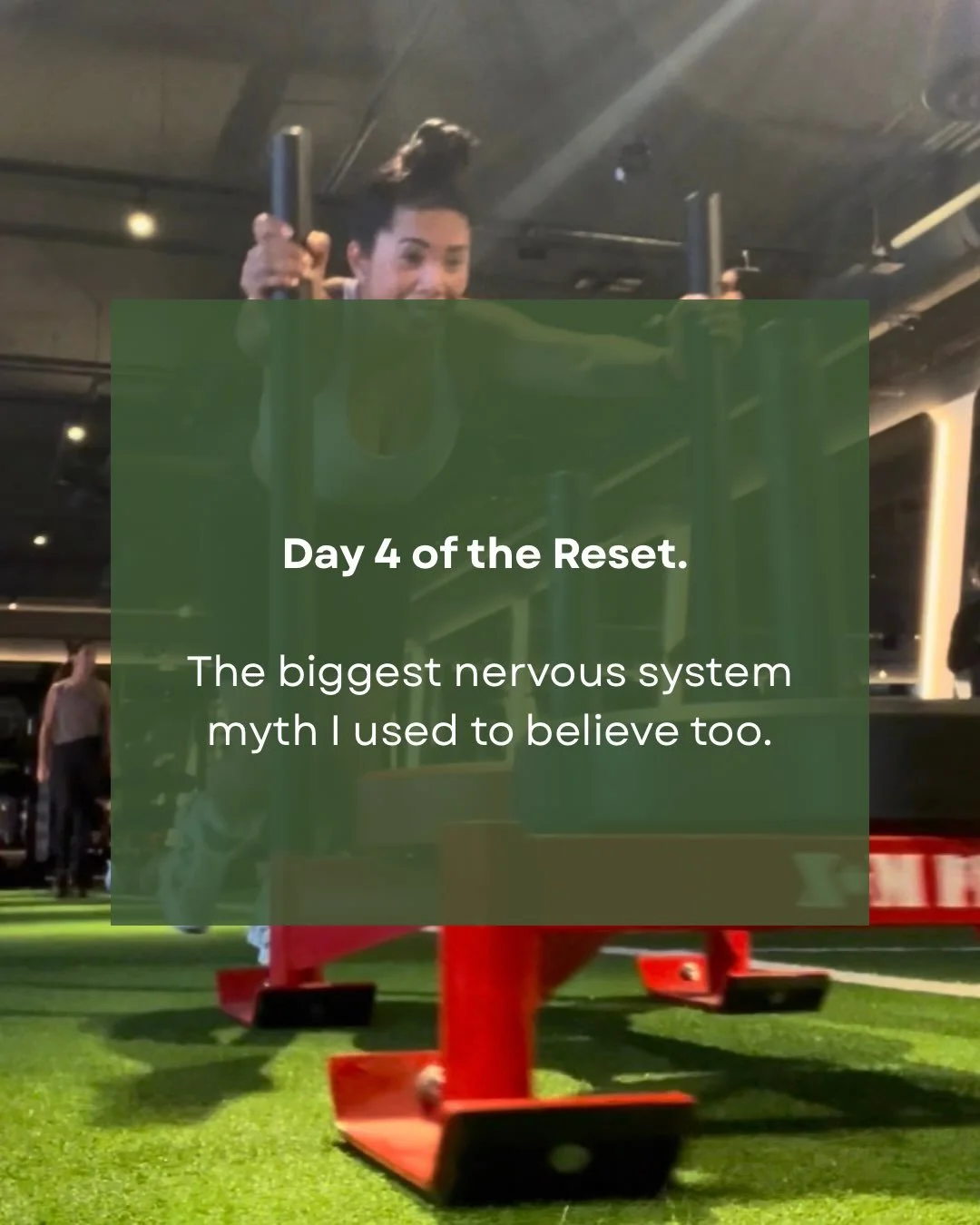 Are you ready for it? Coming in hot with your Day 4 tip of our Nervous System Reset.

Busting myths, and helping keep things regulated.