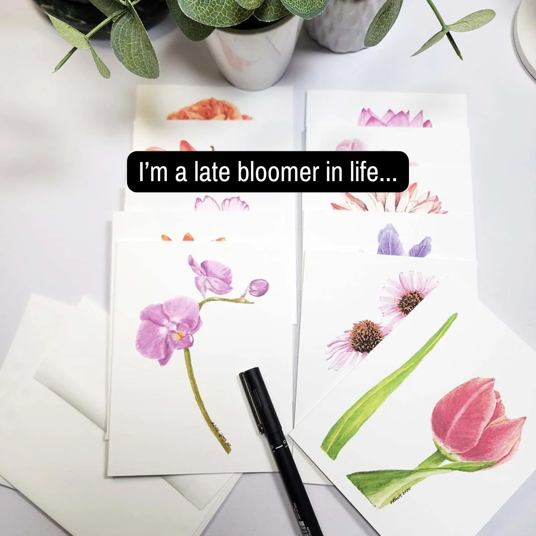 I'm a late bloomer in life, but it's never too late, my friends. Just be willing to take that first step.

#itsnevertoolate #artistlife #takethefirststep #latebloomer