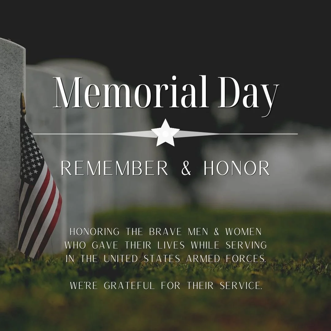 Today we honor the brave men &amp; women who gave the ultimate sacrifice while serving in the United State Armed Forces. We are eternally grateful for their service.

#memorialday #thankyouforyourservice #rememberandhonor