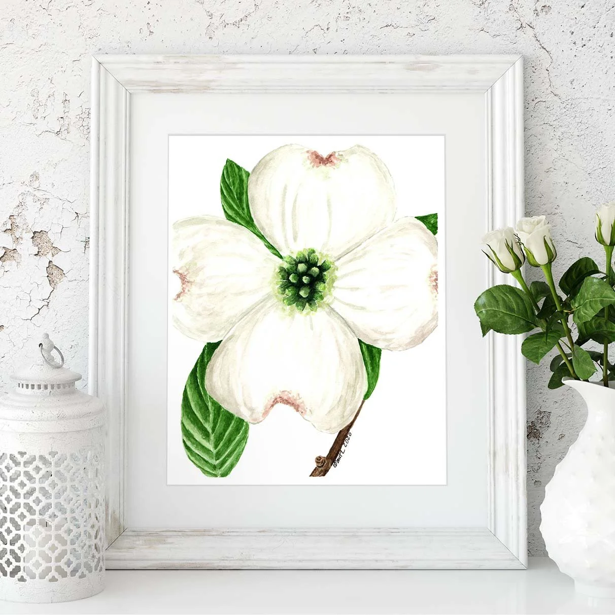 I rediscovered this dogwood painting today and realized I never made it available on the website. What do you think? Would you like to see it as a fine art print or greeting card? Let me know!

#dogwoodart #dogwoodflower #natureinspiredart #natureins