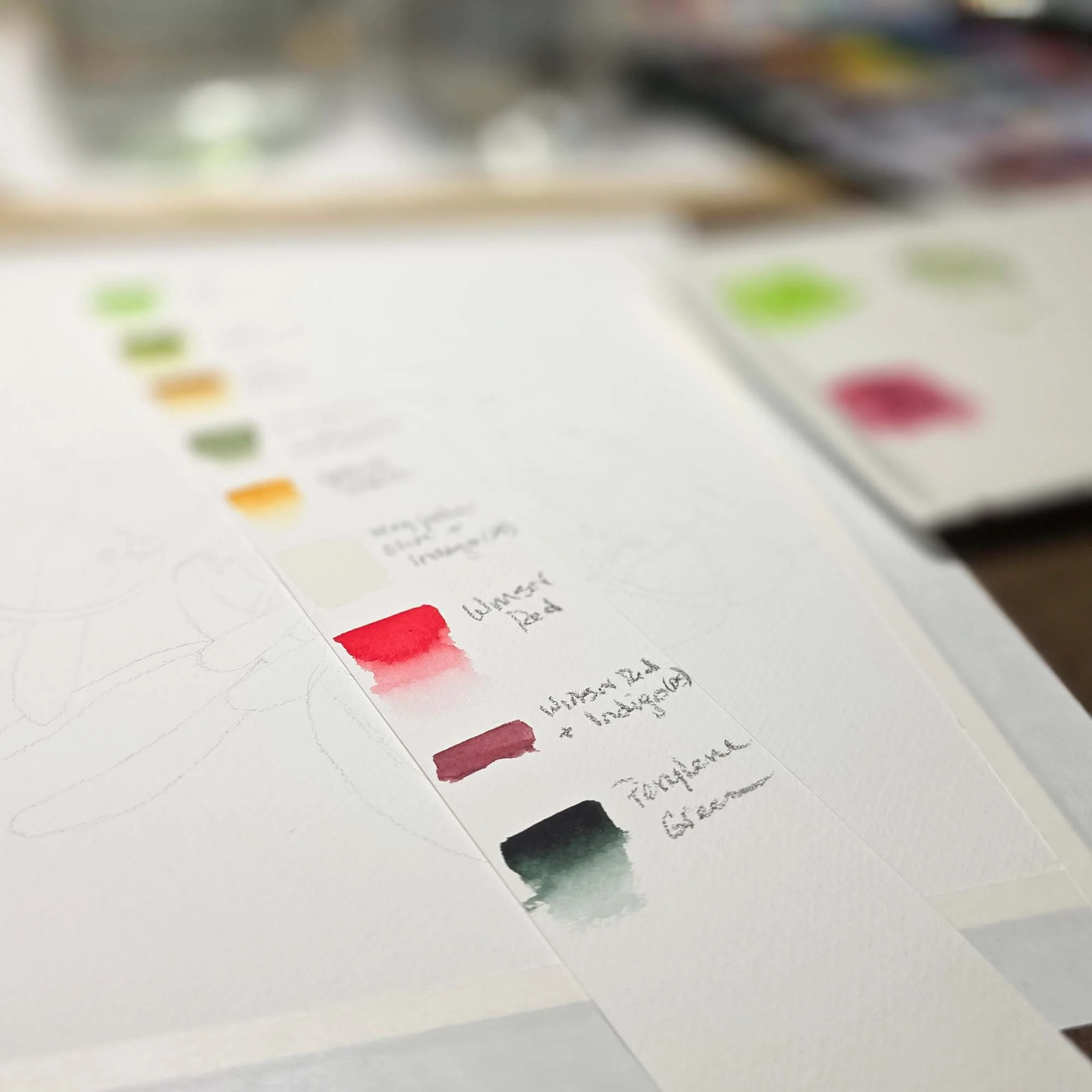 Happy Holidays, my friends! I realize it's September 1, but it's holiday painting time for me. Christmas music is playing, and reds &amp; greens are on the paint swatches. I'm actually late getting started, so I need to paint from morning 'til night 