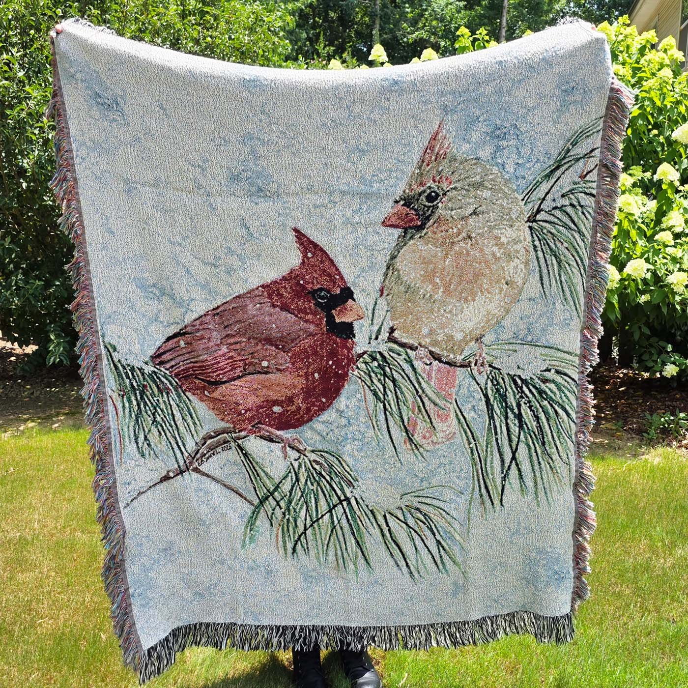 COMING SOON &ndash; more Art that warms and comforts you. There's something special about seeing a bright red cardinal appear in your backyard. For many, cardinals are more than just beautiful birds; they're a gentle reminder of loved ones who are no