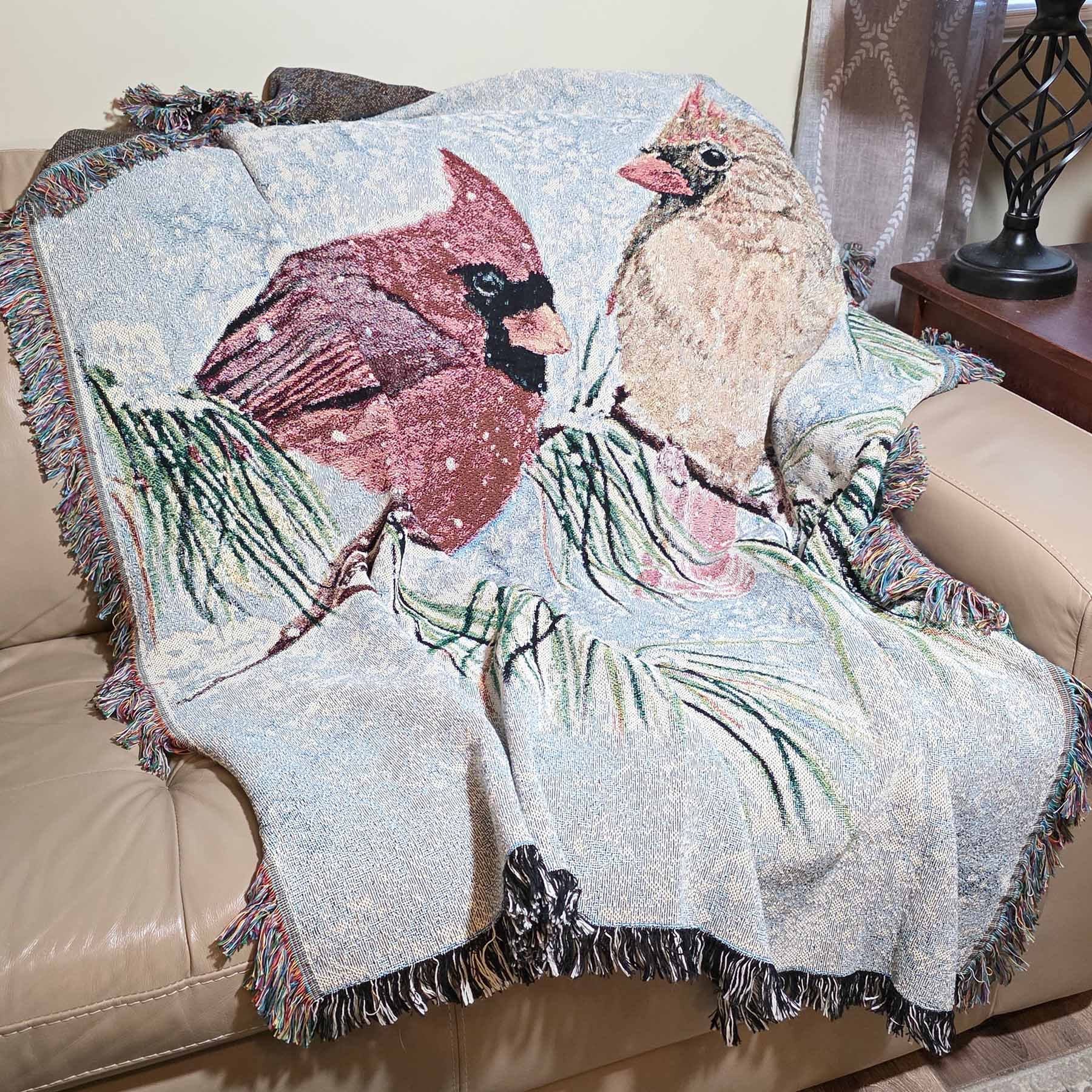 Watercolor-Cardinals-Woven-Blanket-Draped-on-Sofa-MamaDuck-Art-Beth-Smith.jpg
